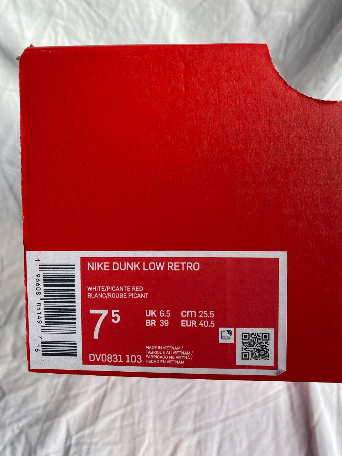 Nike Nike Dunk Low Size US 7.5 / EU 40-41 - 12 Thumbnail