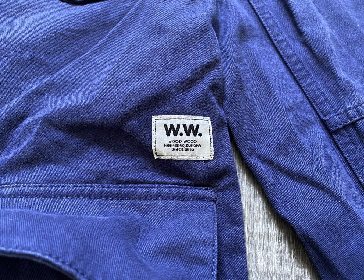 Wood Wood Unisex Wood Wood Blue M65 Field Jacket Parka Coat 4 Pocket Size US XS / EU 42 / 0 - 11 Thumbnail