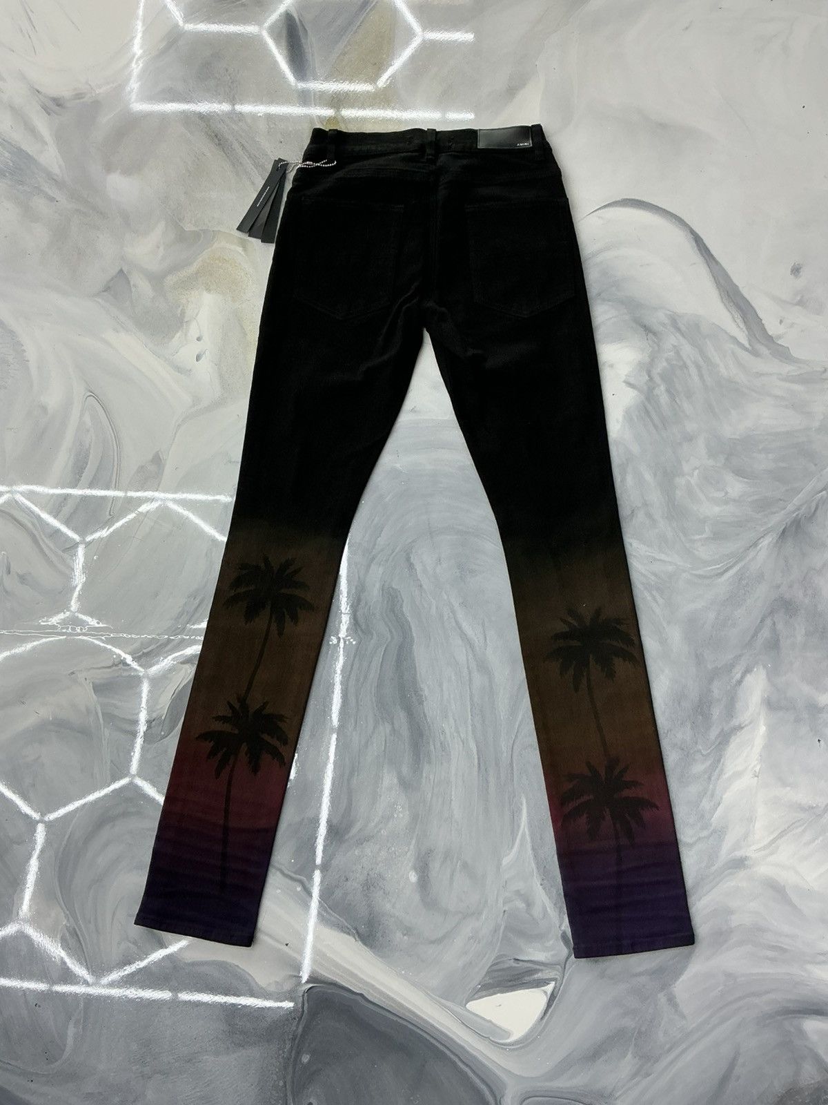 Amiri Amiri Sunset Fade Denim Jeans Size 30 Size US 30 / EU 46 - 2 Thumbnail