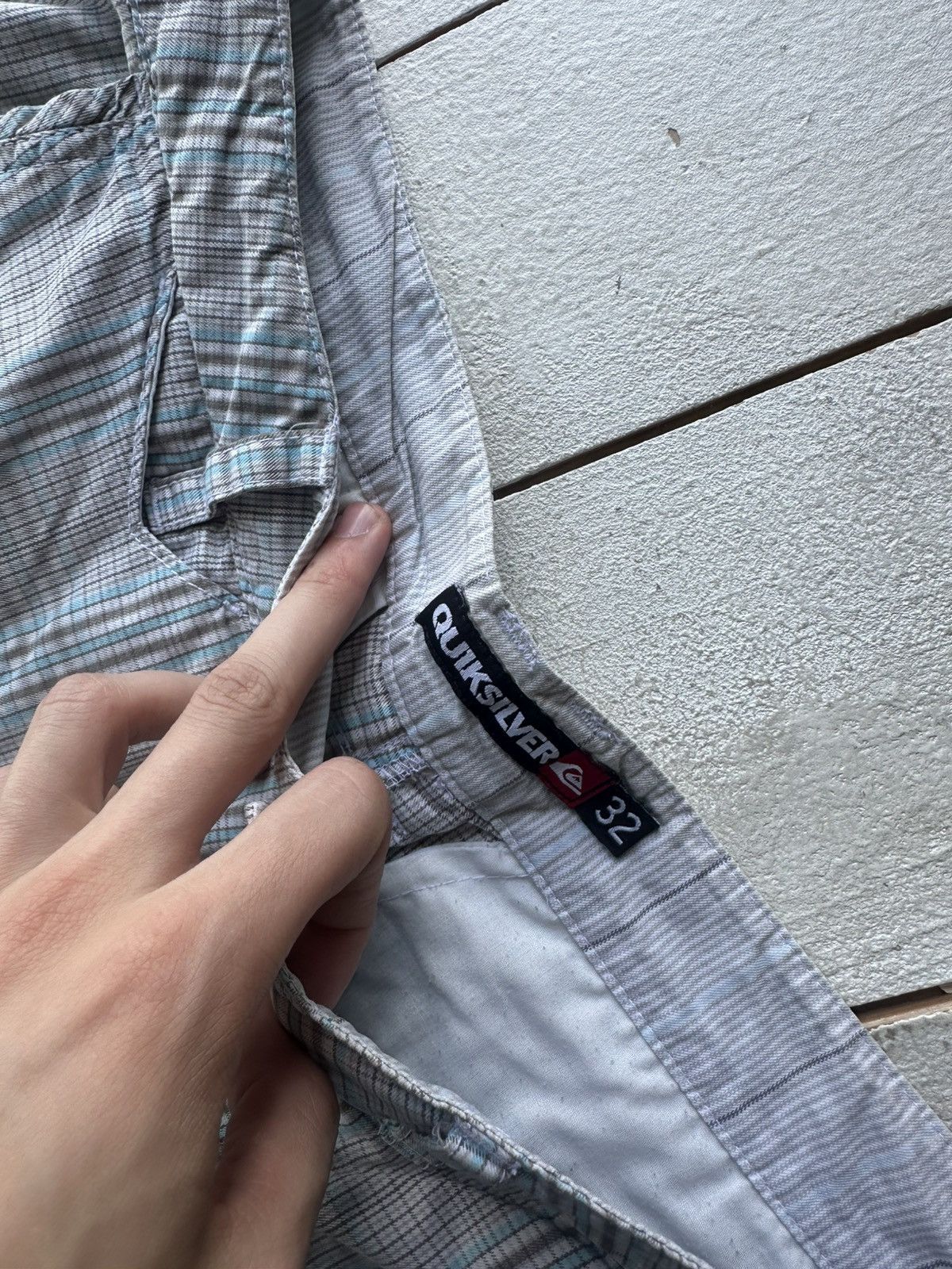 Quiksilver 🚨Vintage Quiksilver Shorts Big Logo Y2K Style 90s Surfing Size US 32 / EU 48 - 4 Thumbnail