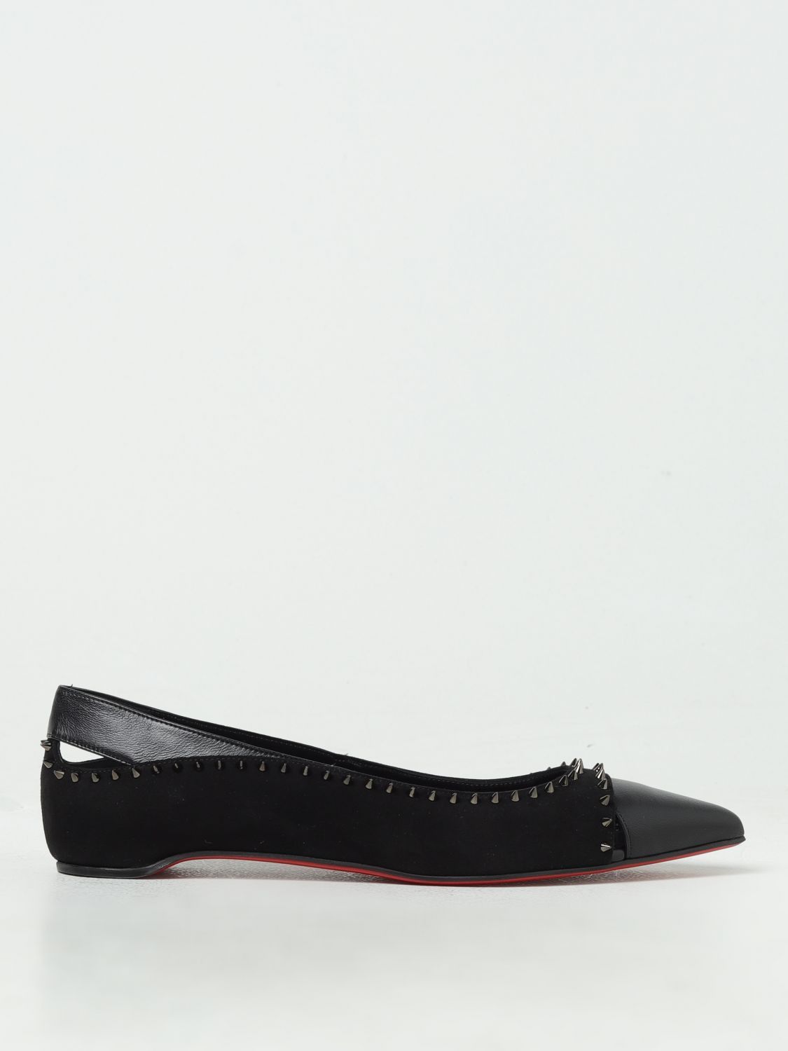 image of Christian Louboutin Ballet Flats Woman Black, Women's (Size 11)