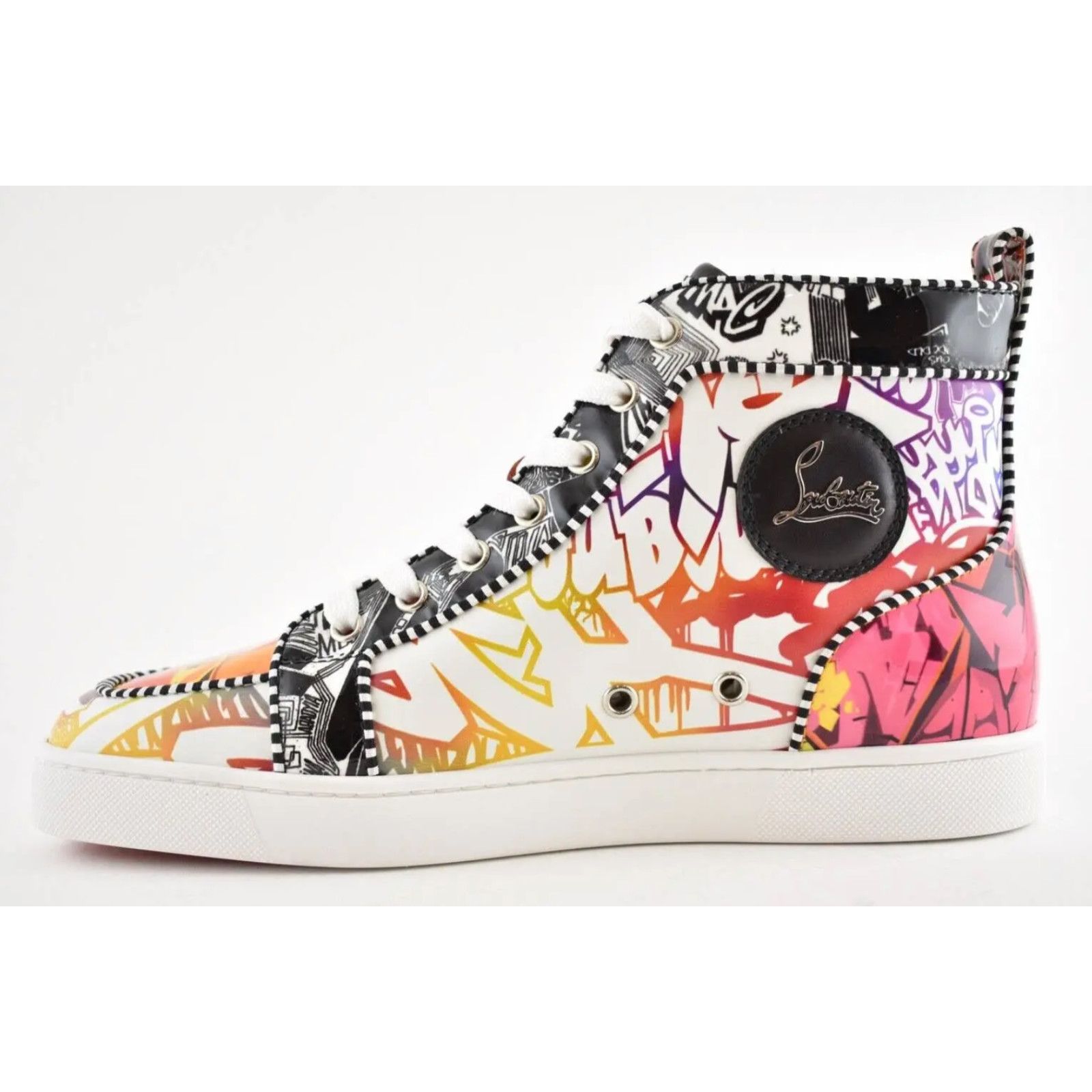 Christian Louboutin Christian Louboutin Men Rantus Orlato Flat Wallgraf Graffiti Size US 7 / EU 40 - 7 Thumbnail