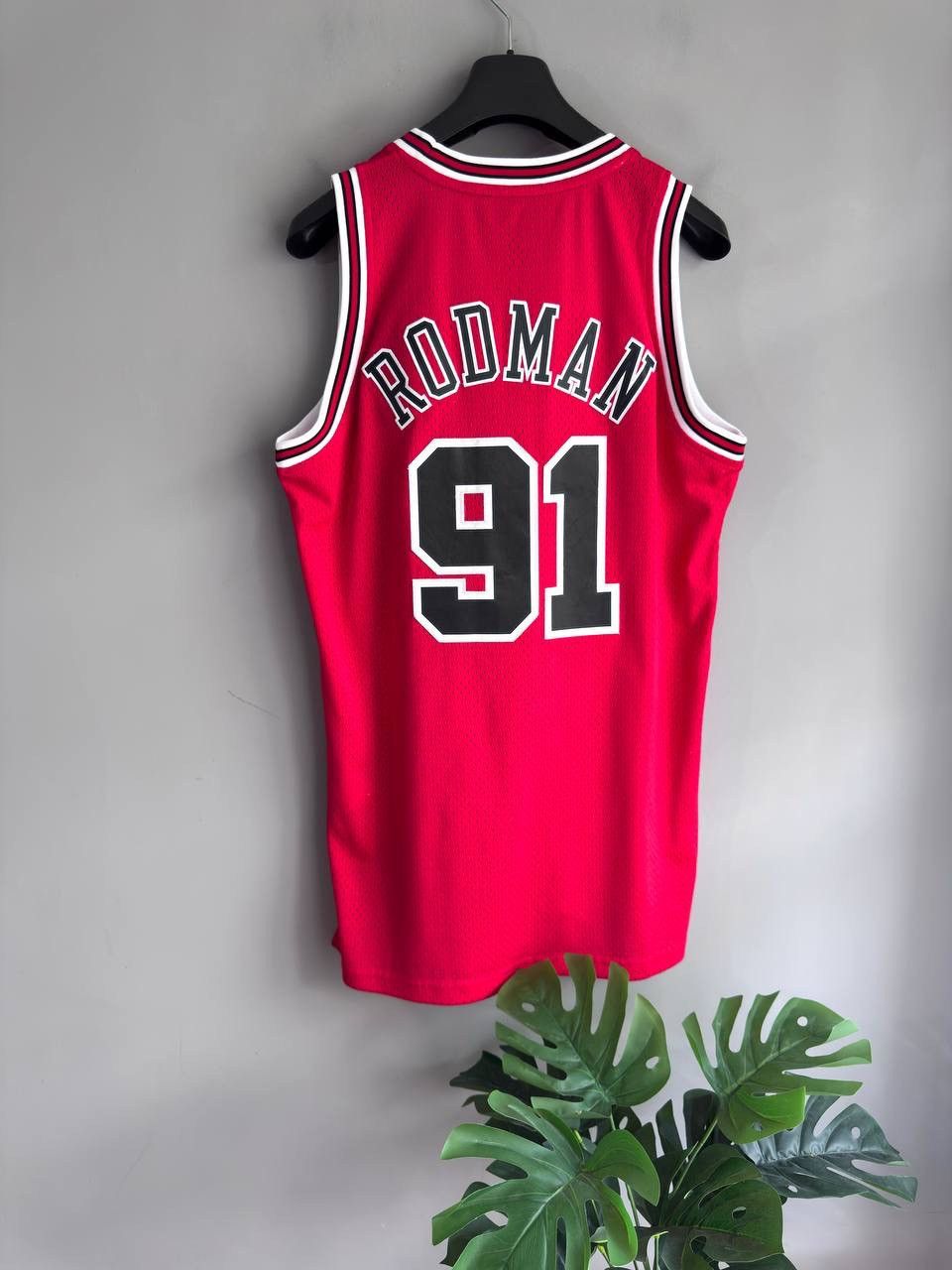 Adidas Adidas Chicago Bulls NBA Basketball Jersey #91 RODMAN, M Size US M / EU 48-50 / 2 - 11 Thumbnail