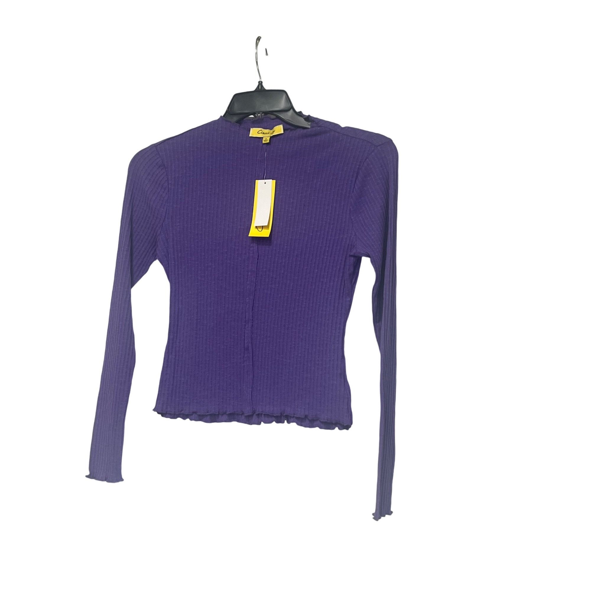 Other Circus NY by Sam Edelman Narisa Exposed Seam Long Sleeve Top Size S / US 4 / IT 40 - 3 Thumbnail