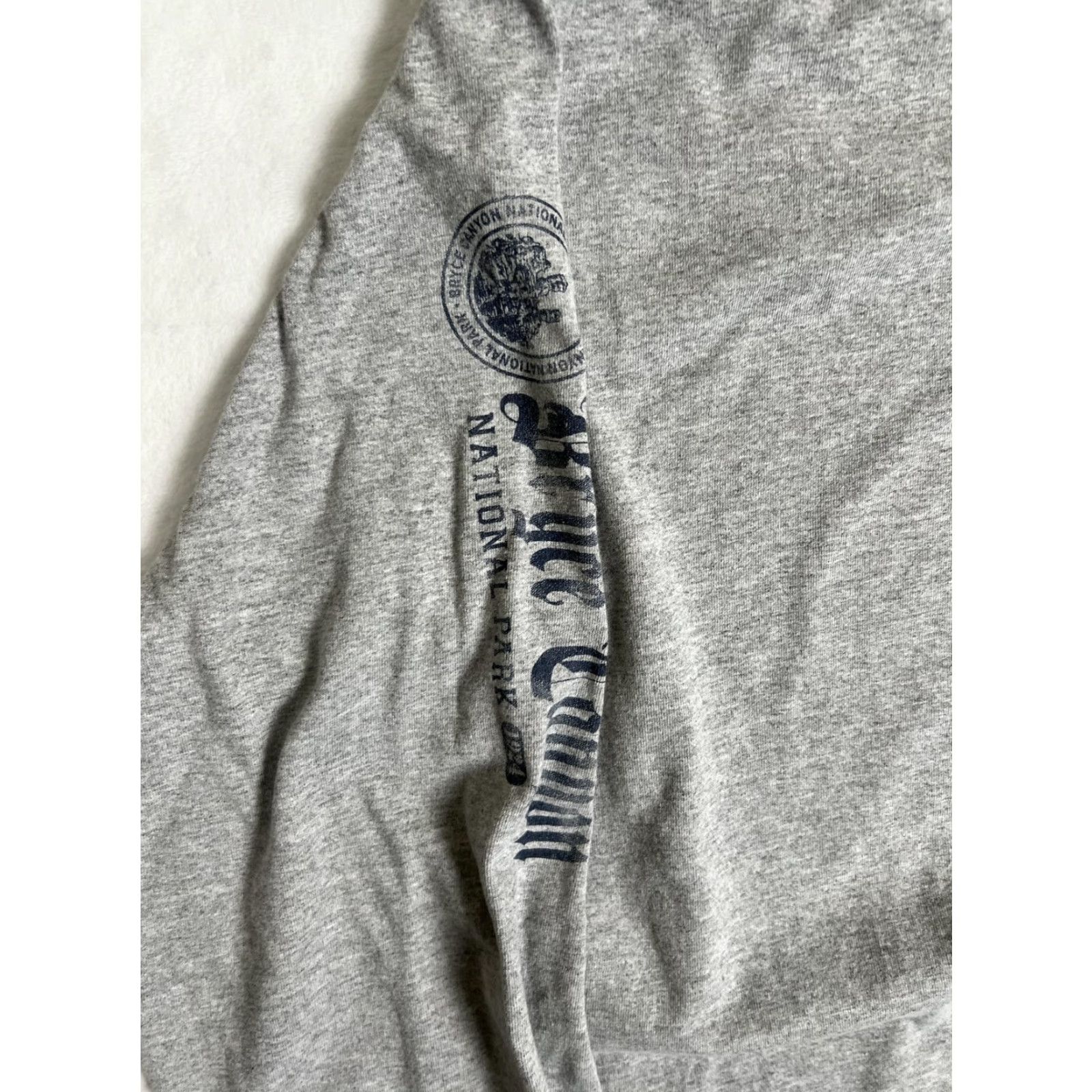 Vintage VINTAGE Bryce Canyon National Park Long Sleeve Shirt Mens L Gray Size US L / EU 52-54 / 3 - 7 Thumbnail