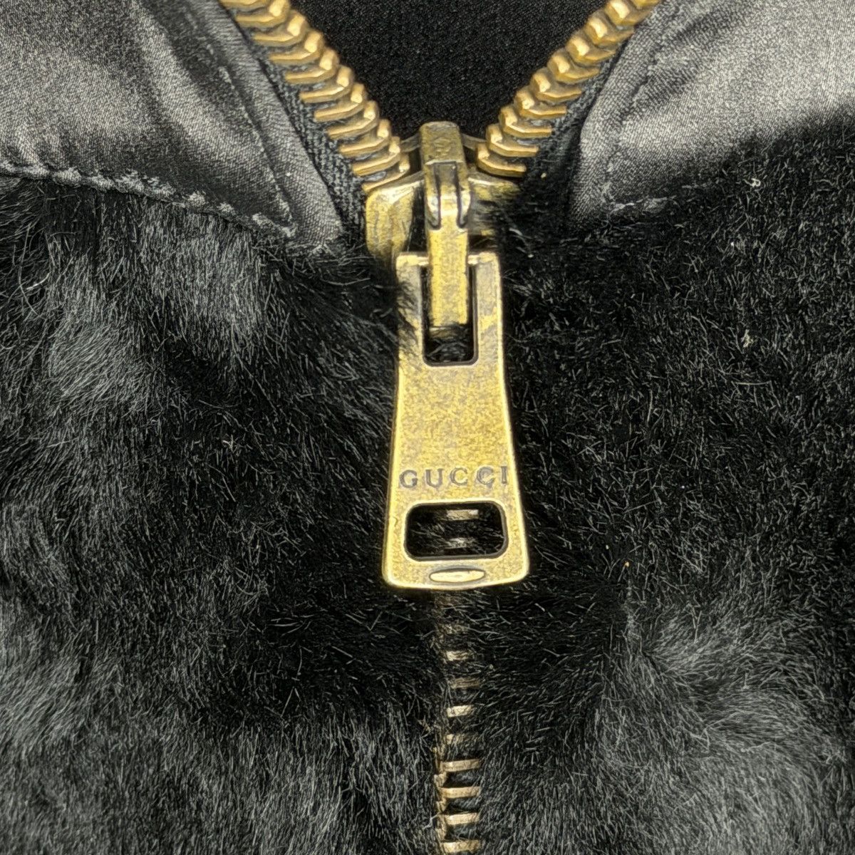 Gucci Vintage Gucci by Tom Ford Leather & Fur Jacket Size S / US 4 / IT 40 - 7 Thumbnail