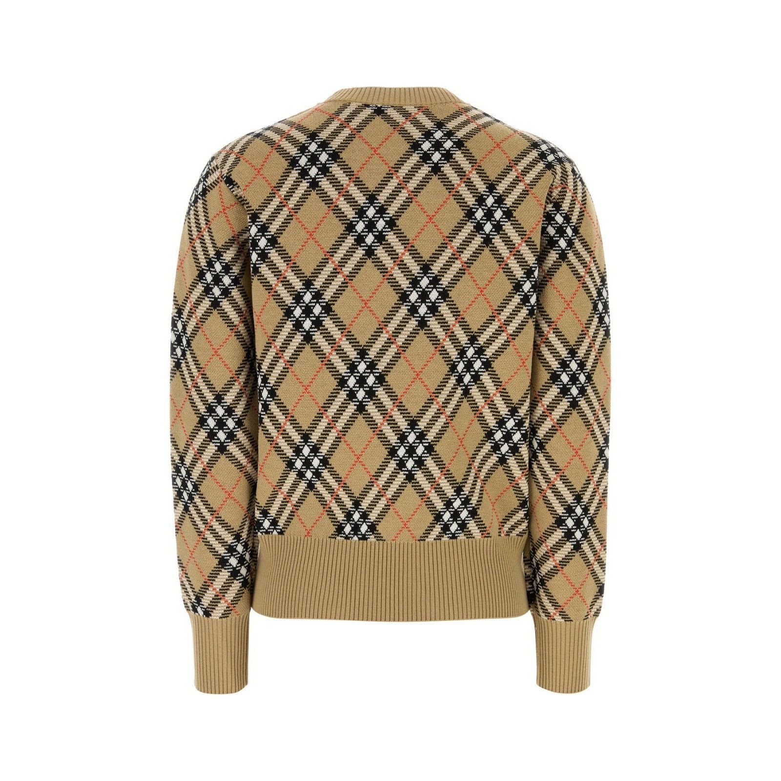 Burberry BURBERRY Embroidered Wool Blend Sweater New & Authentic (Wom Size M / US 6-8 / IT 42-44 - 2 Thumbnail