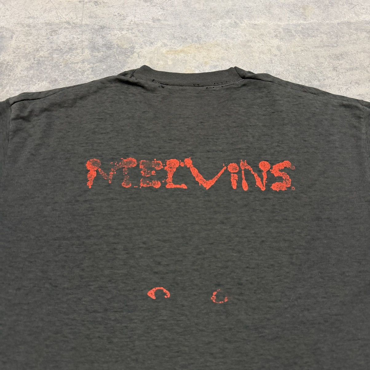 Vintage 90s Vintage Melvins Dracula Christopher Lee Band Tee Size US XL / EU 56 / 4 - 7 Thumbnail