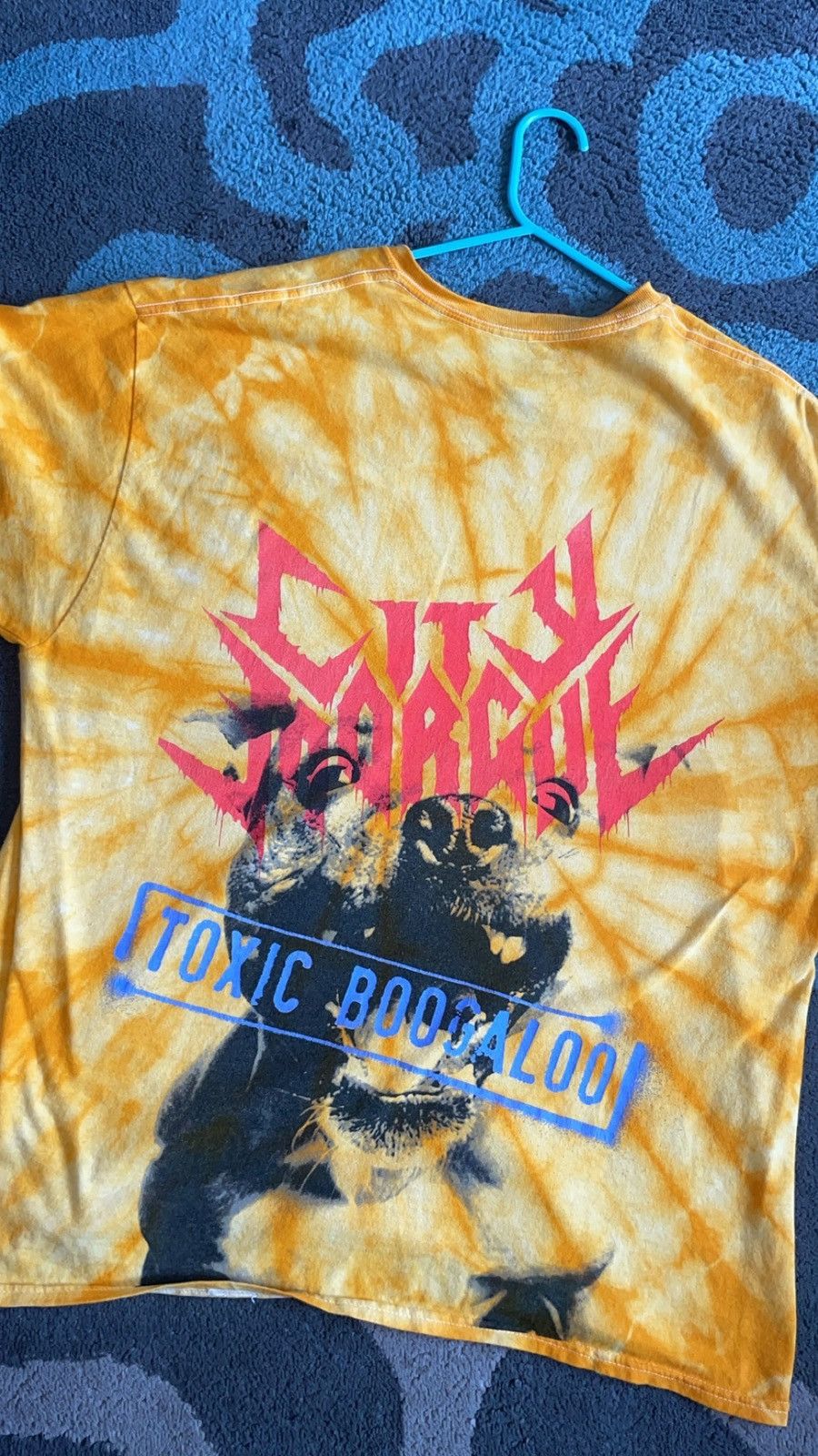 City Morgue City Morgue Toxic Boogaloo Tie-Dye Tee Size US XL / EU 56 / 4 - 2 Thumbnail