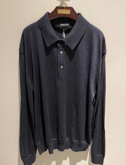 Tom Ford o1w1db10824 Polo Shirt in Navy Size US L / EU 52-54 / 3 - 1 Preview