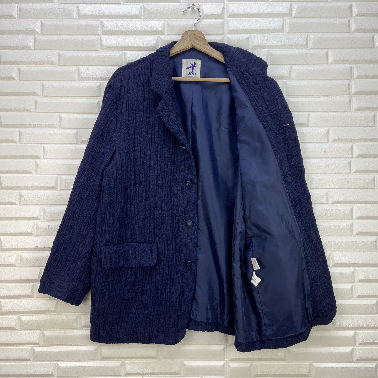 Issey Miyake Masterpiece🔥Issey Miyake Hai Sporting Gear Plisse Jacket Size US S / EU 44-46 / 1 - 2 Thumbnail