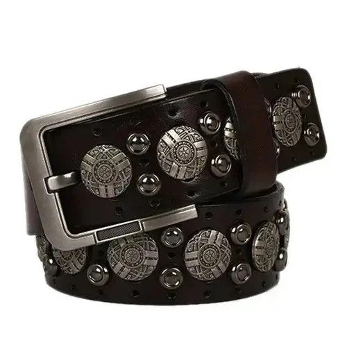 Other Metal Rivet Belt Size ONE SIZE - 1 Thumbnail