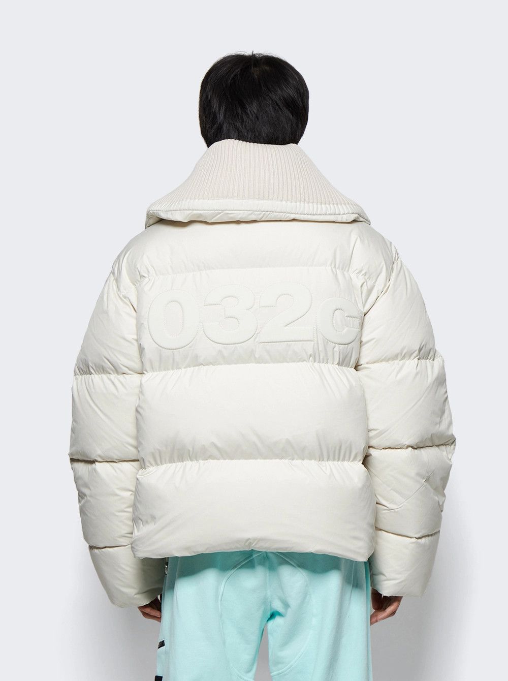 032c o1mle1125 Unisex The Ultimate Puffer Jacket in White Size L / US 10 / IT 46 - 4 Thumbnail
