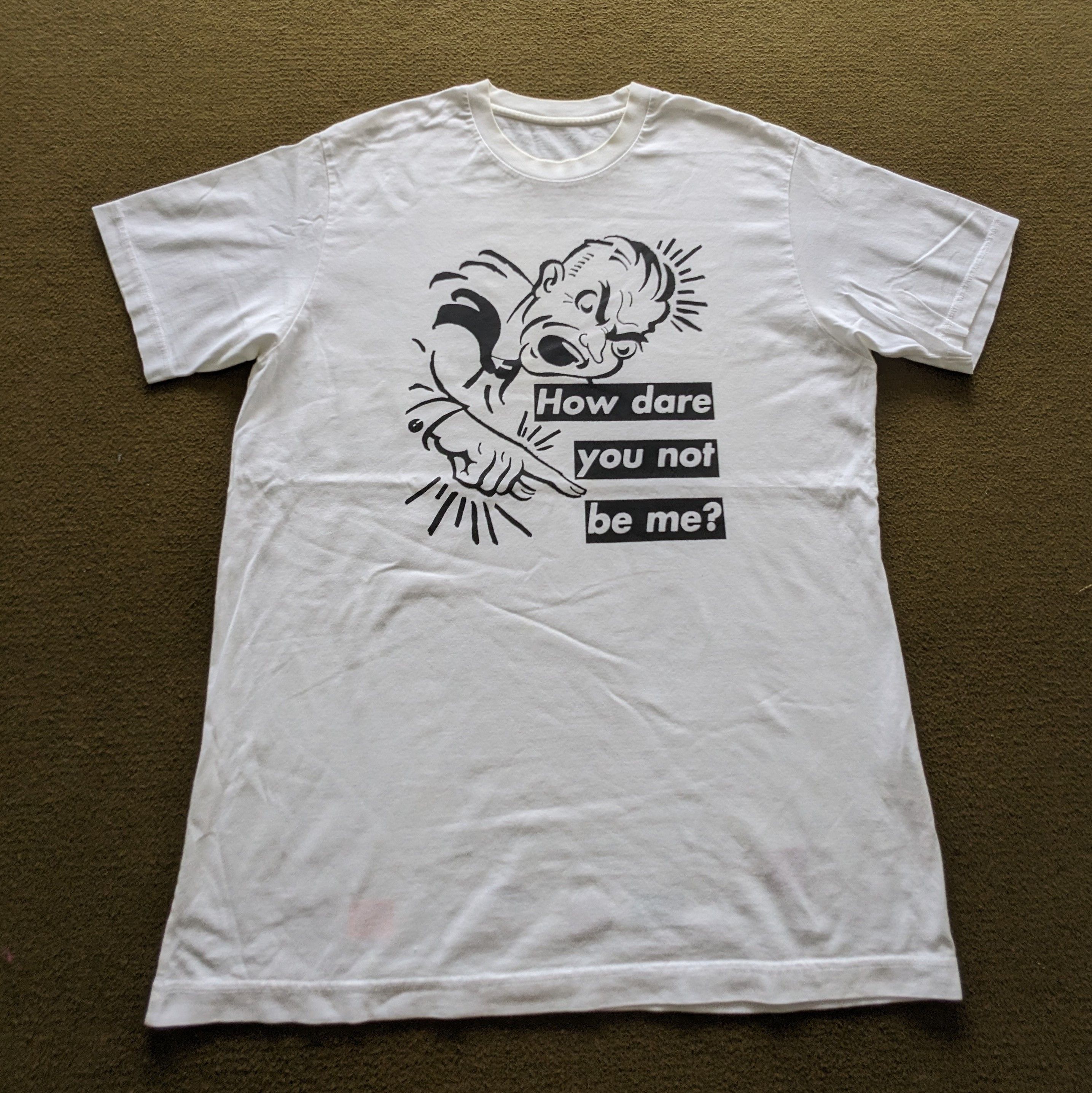 Vintage Barbara Kruger x Uniqlo Japanese Brand T-shirt