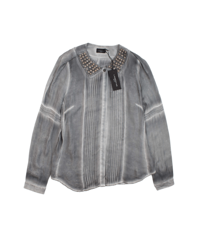 LIEBESKIND BERLIN Women's Liebeskind Berlin Embellished Studded Blouse Size M Size M / US 6-8 / IT 42-44 - 1 Thumbnail