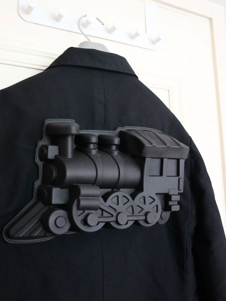 Comme des Garcons Comme des Garcons Homme Plus show black back rubber train c Size US L / EU 52-54 / 3 - 5 Thumbnail
