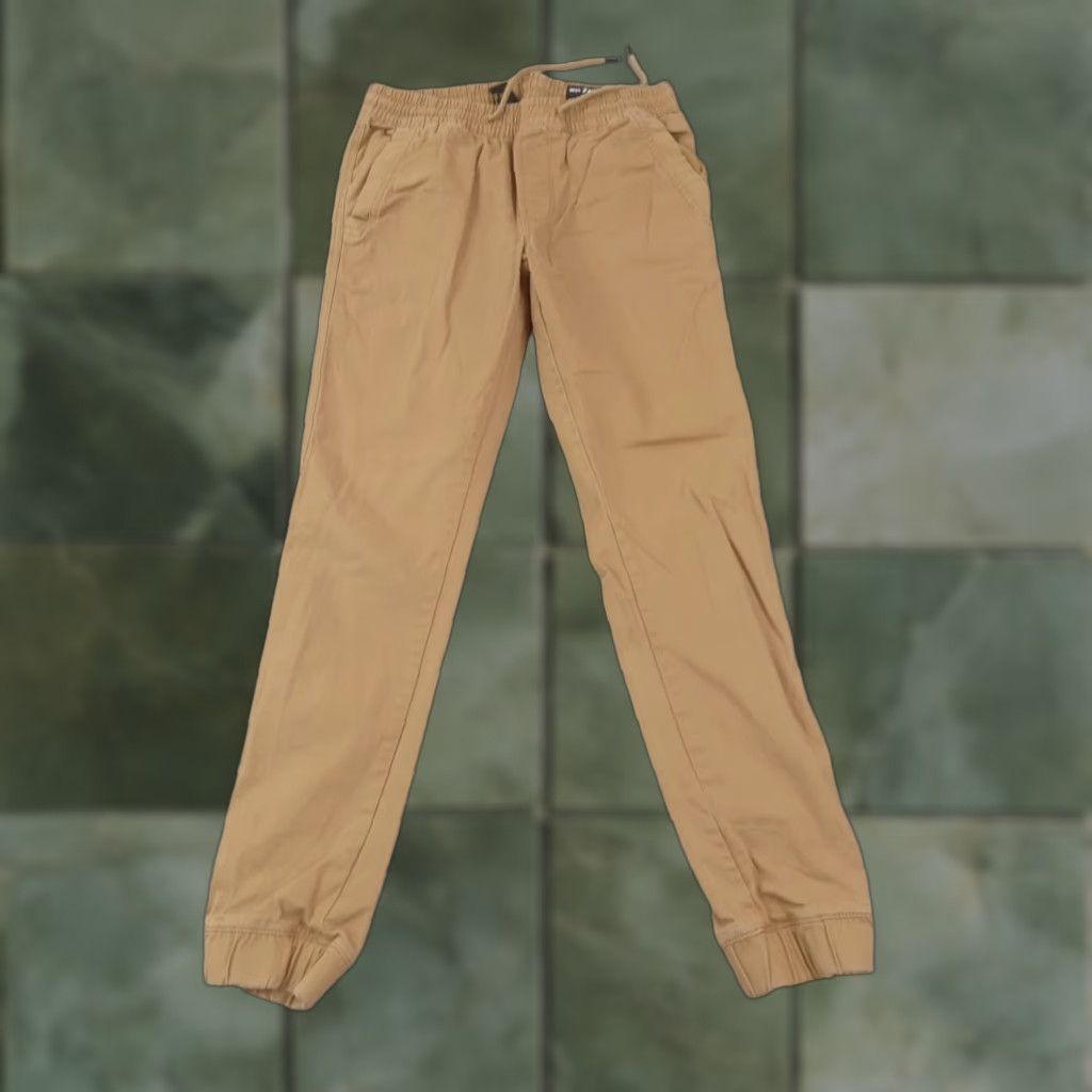 Buffalo David Bitton Buffalo David Bitton Slim Comfort Stretch Brown Jogger Pants Mens 30 Cotton Spandex Size US 28 / EU 44 - 1 Thumbnail