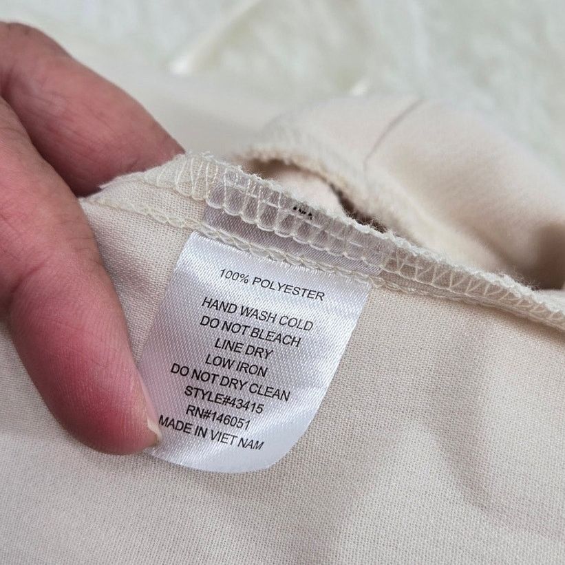 Other NWT Song of Style Strapless Smocked Romper Cream Size S Size 27" / US 4 / IT 40 - 5 Thumbnail