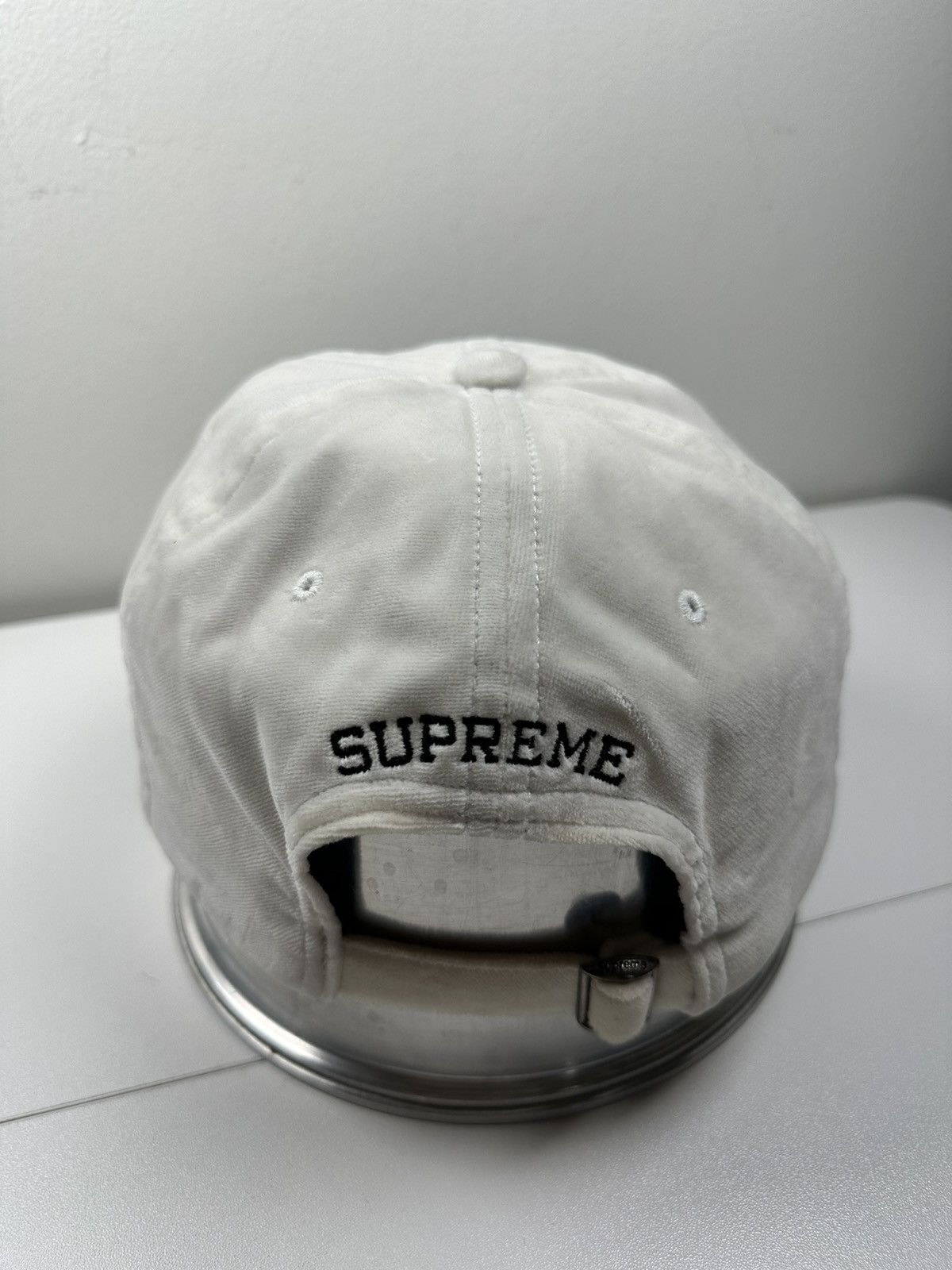 Supreme Supreme Velvet 2-Tone 6-Panel Cap Hat Size ONE SIZE - 5 Thumbnail