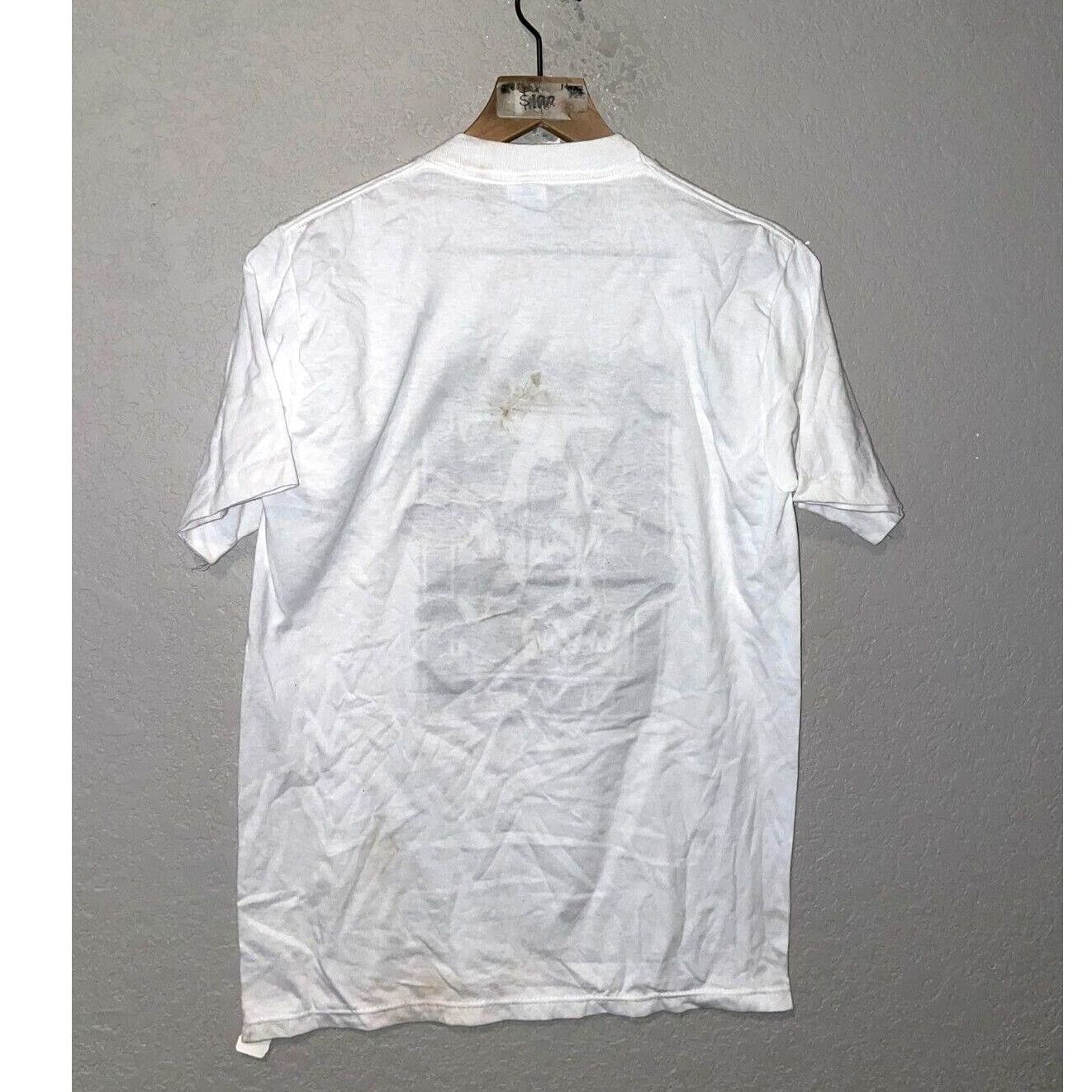 Jerzees Vintage Virginia City Nevada Shirt Reflective White M Tee Size US M / EU 48-50 / 2 - 10 Thumbnail