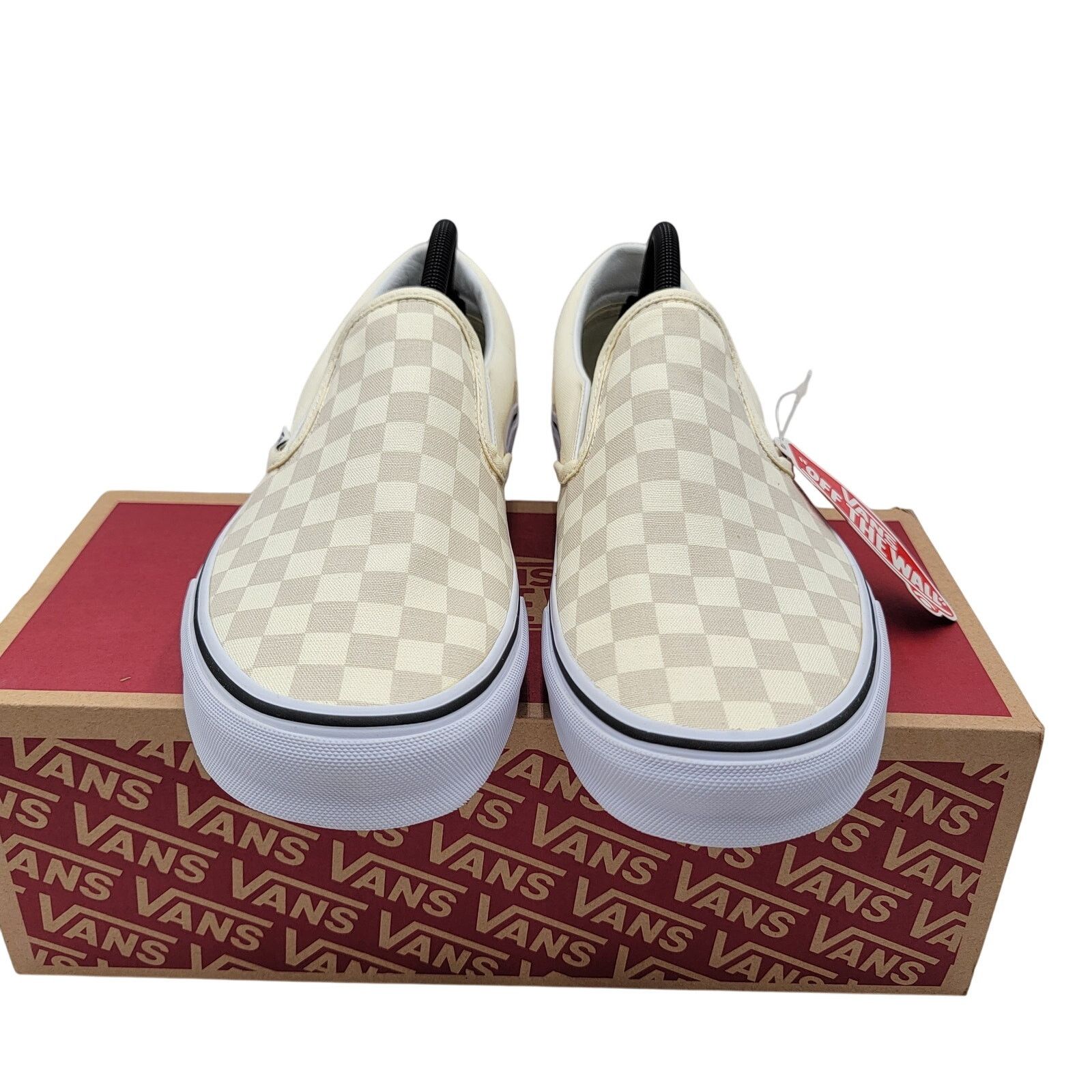 Vans Vans Classic Slip-On Checkerboard White - Men Size 10.5 NIB Size US 10.5 / EU 43-44 - 3 Thumbnail
