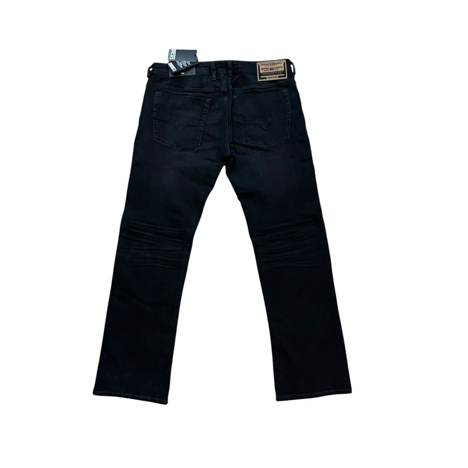 Diesel Diesel Mens Zatiny Bootcut Jeans RB064 Black $195 Size 38/30 Size US 38 / EU 54 - 4 Thumbnail