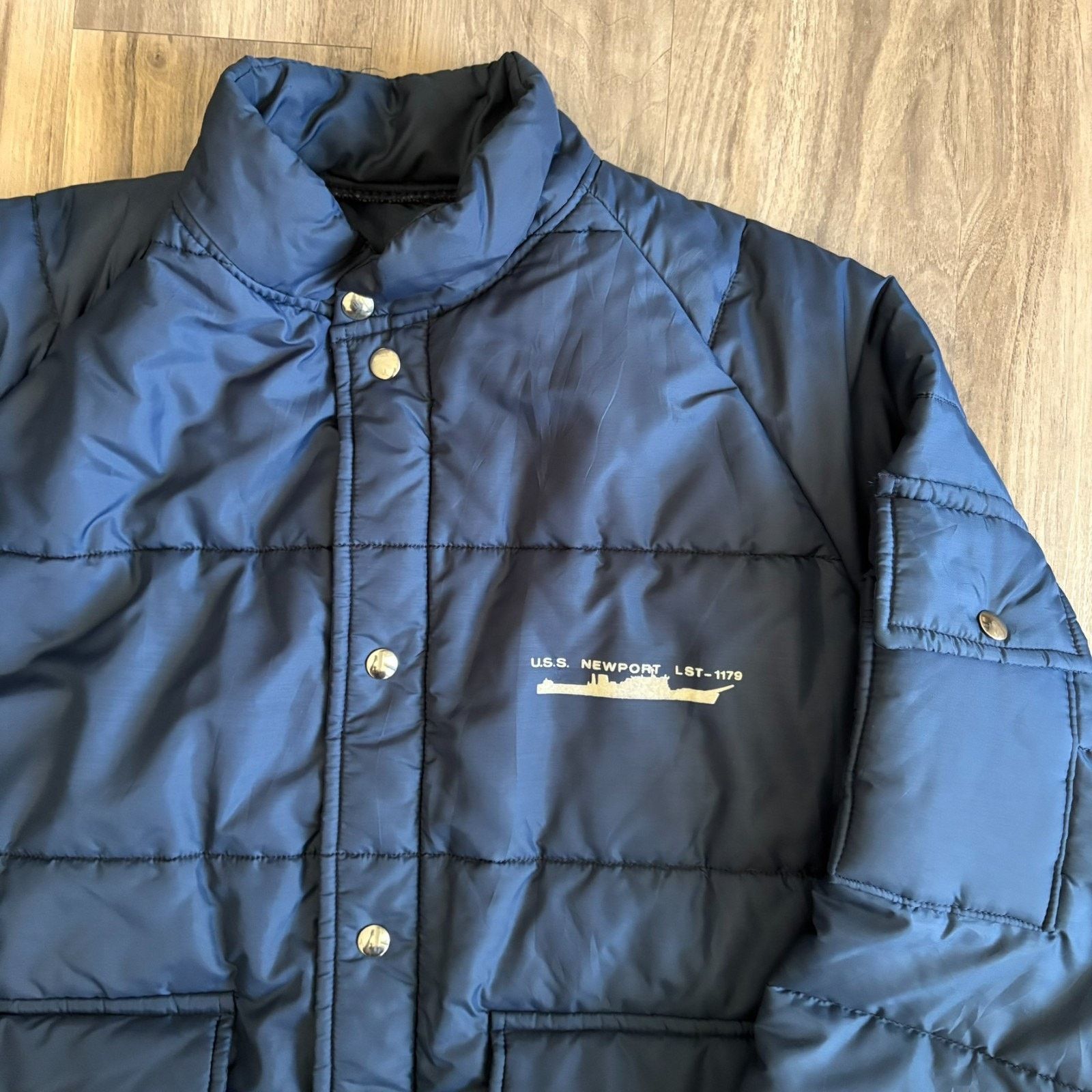 Vintage Vintage 1970s Artex US Navy Military Puffer Jacket Size M Size US M / EU 48-50 / 2 - 2 Thumbnail