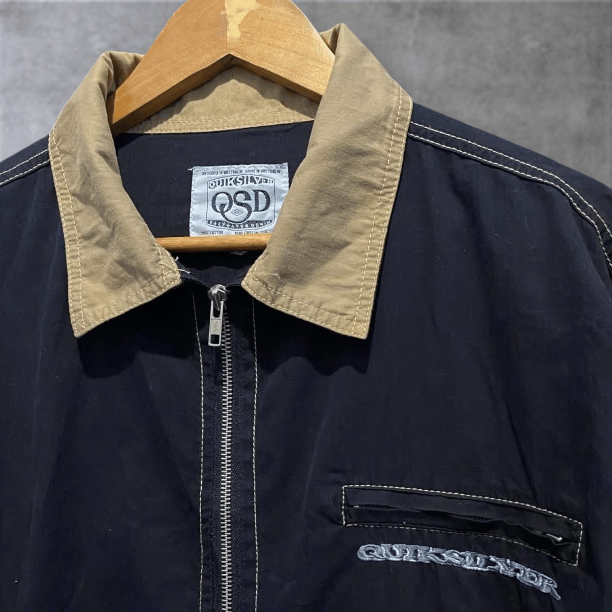 Quiksilver Vintage 90's QSD Quiksilver Work Jackets Size US L / EU 52-54 / 3 - 2 Thumbnail