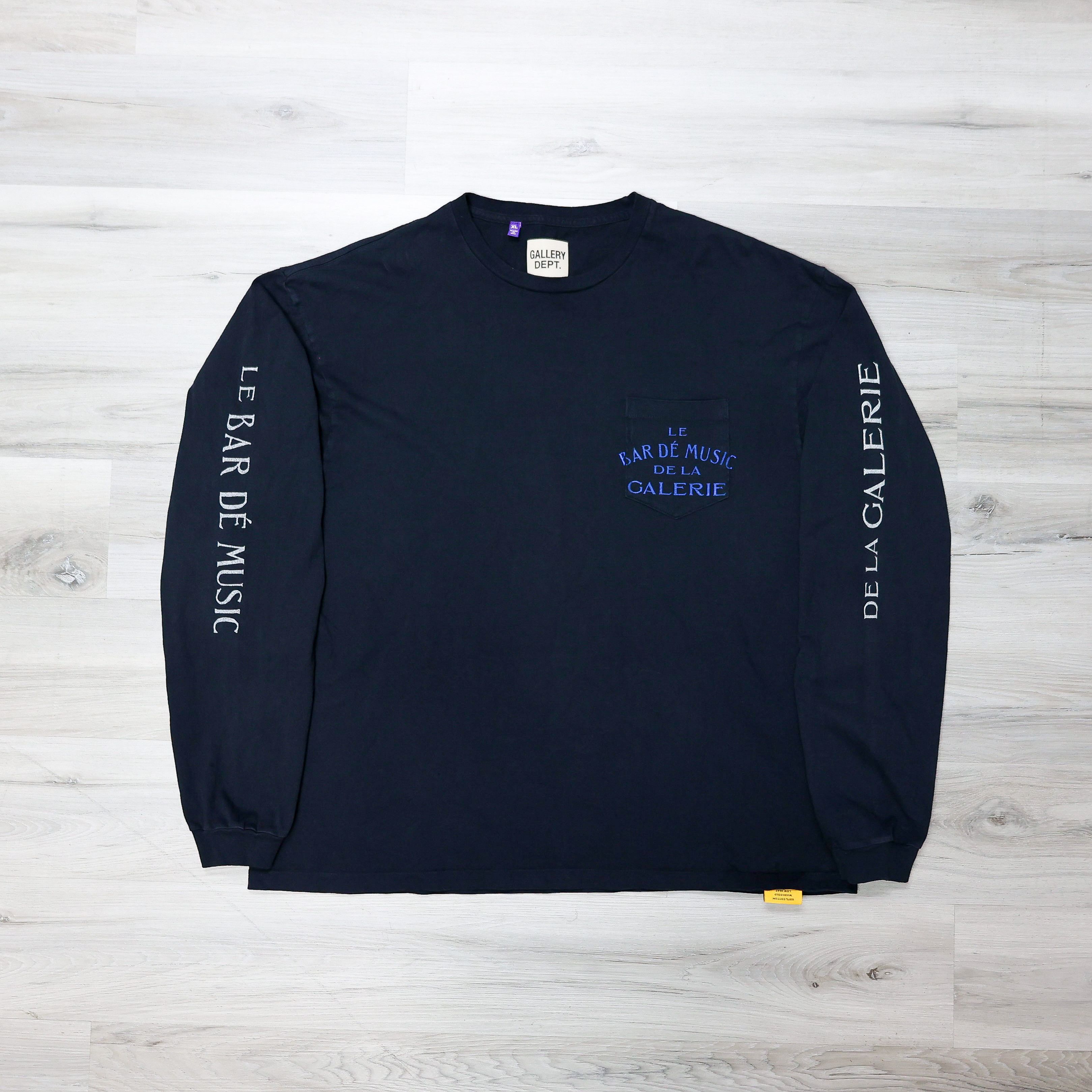 Gallery Dept. Gallery Dept. Bar De Music Long Sleeve Tee Size US XL / EU 56 / 4 - 1 Thumbnail