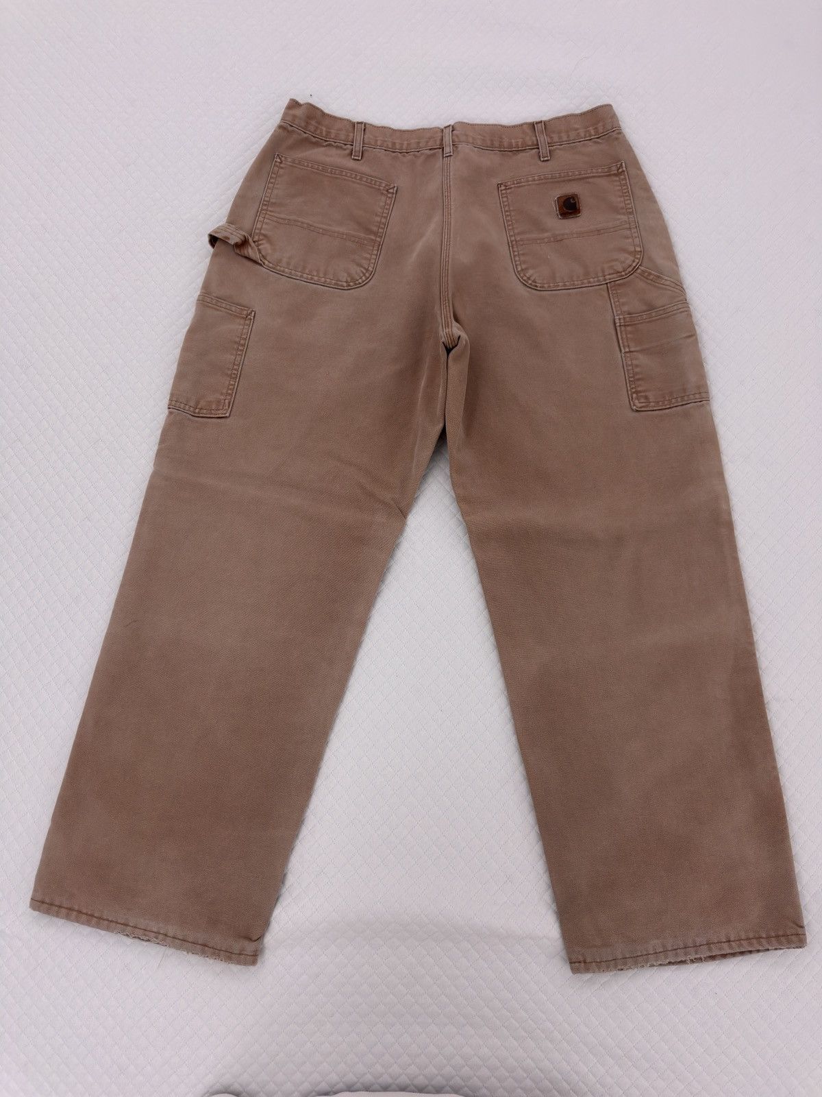 Carhartt vintage carhartt flannel lined carpenters Size US 38 / EU 54 - 3 Thumbnail