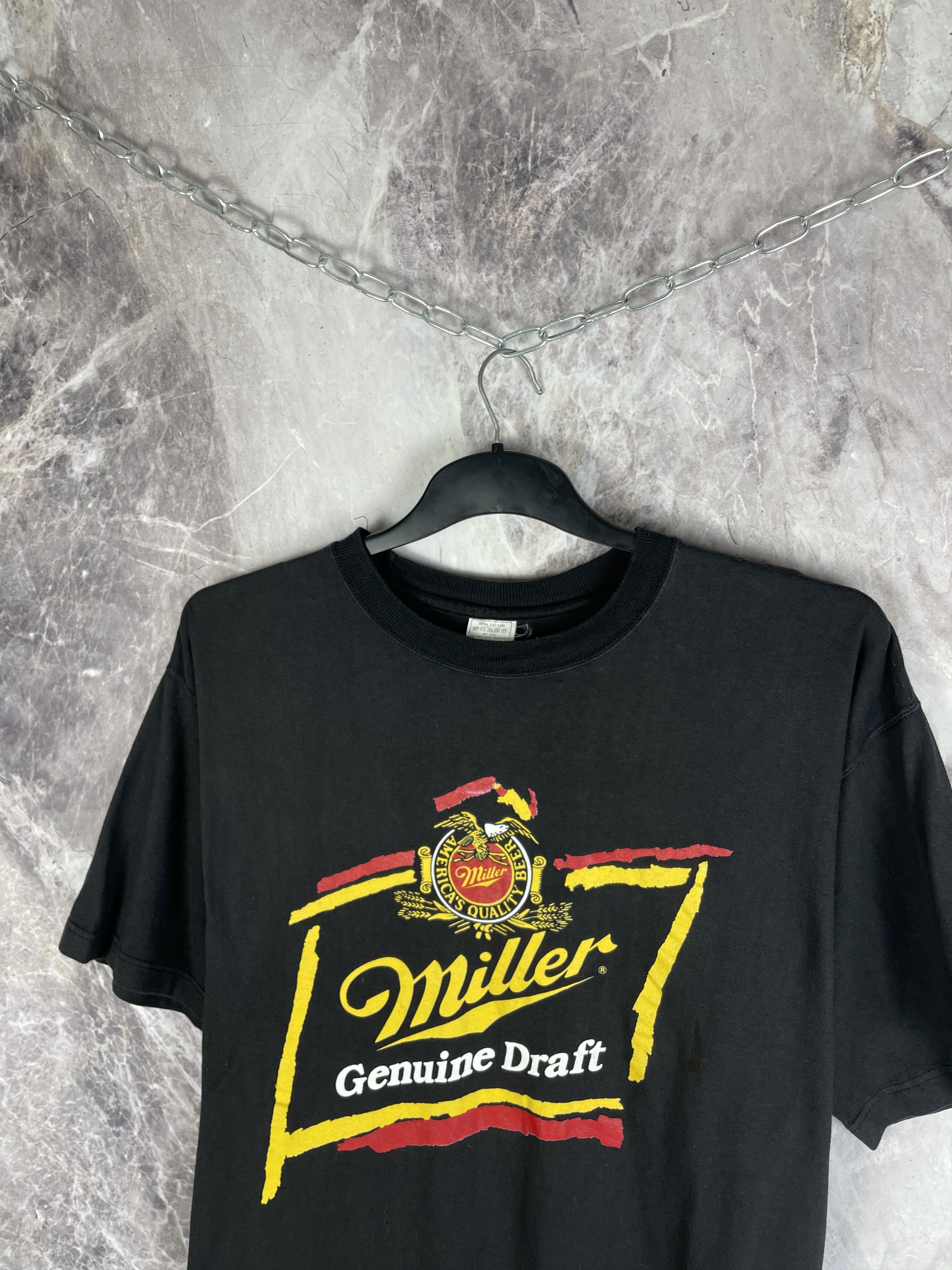 Vintage Miller beer vintage tee single stitch 90s Size US XXL / EU 58 / 5 - 3 Thumbnail