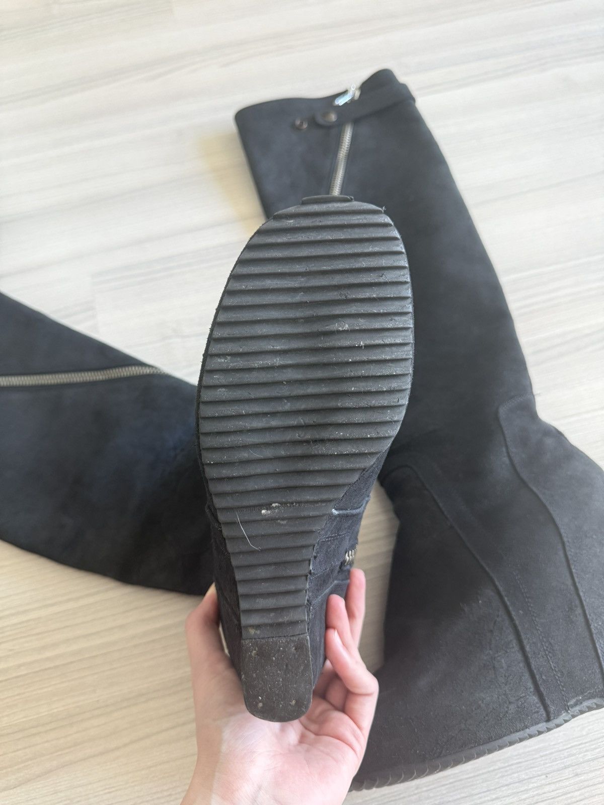 Rick Owens LIMO FW11 spiral boots Size US 12 / IT 42 - 3 Thumbnail