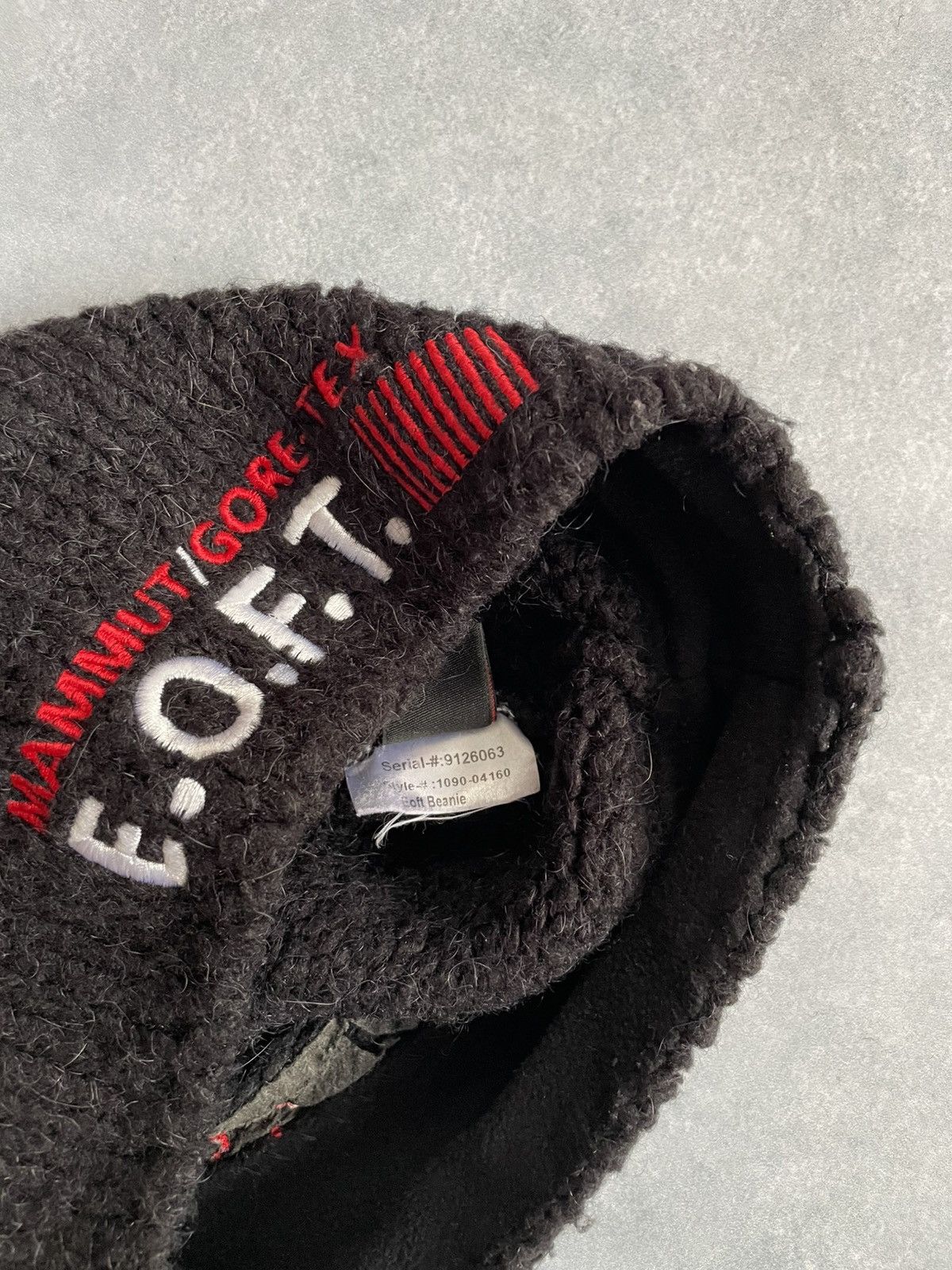 Goretex Mammut Beanie Hat BG Logo Gore-Tex Size ONE SIZE - 10 Thumbnail