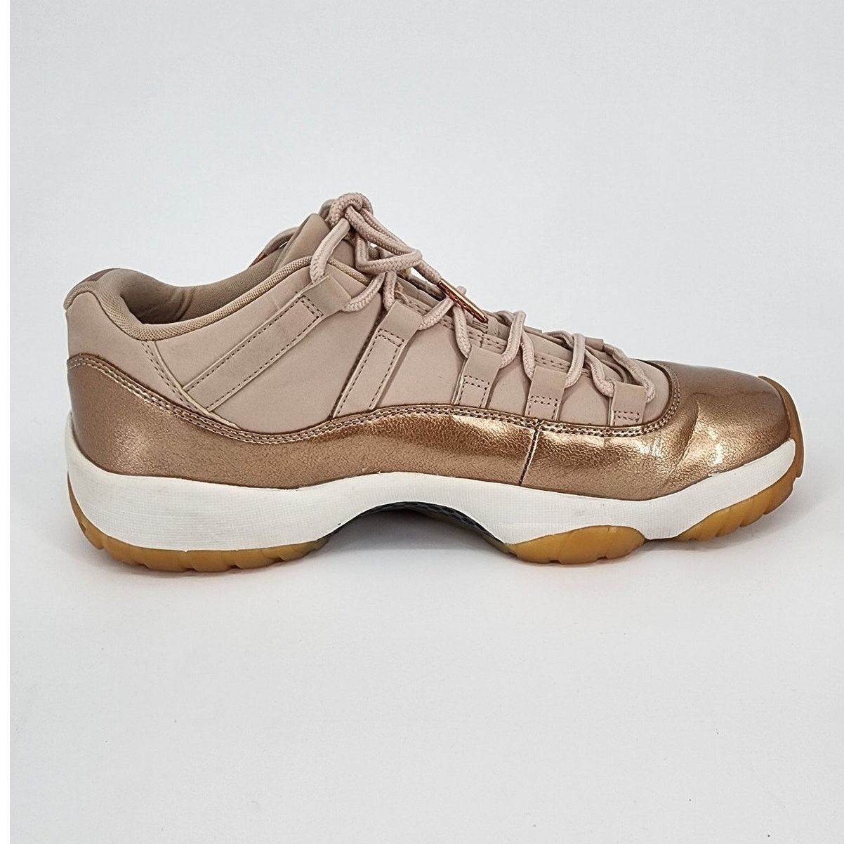 Nike Jordan 11 Retro Low Rose Gold Sneakers Women's Size 9.5 Size US 9.5 / IT 39.5 - 10 Thumbnail