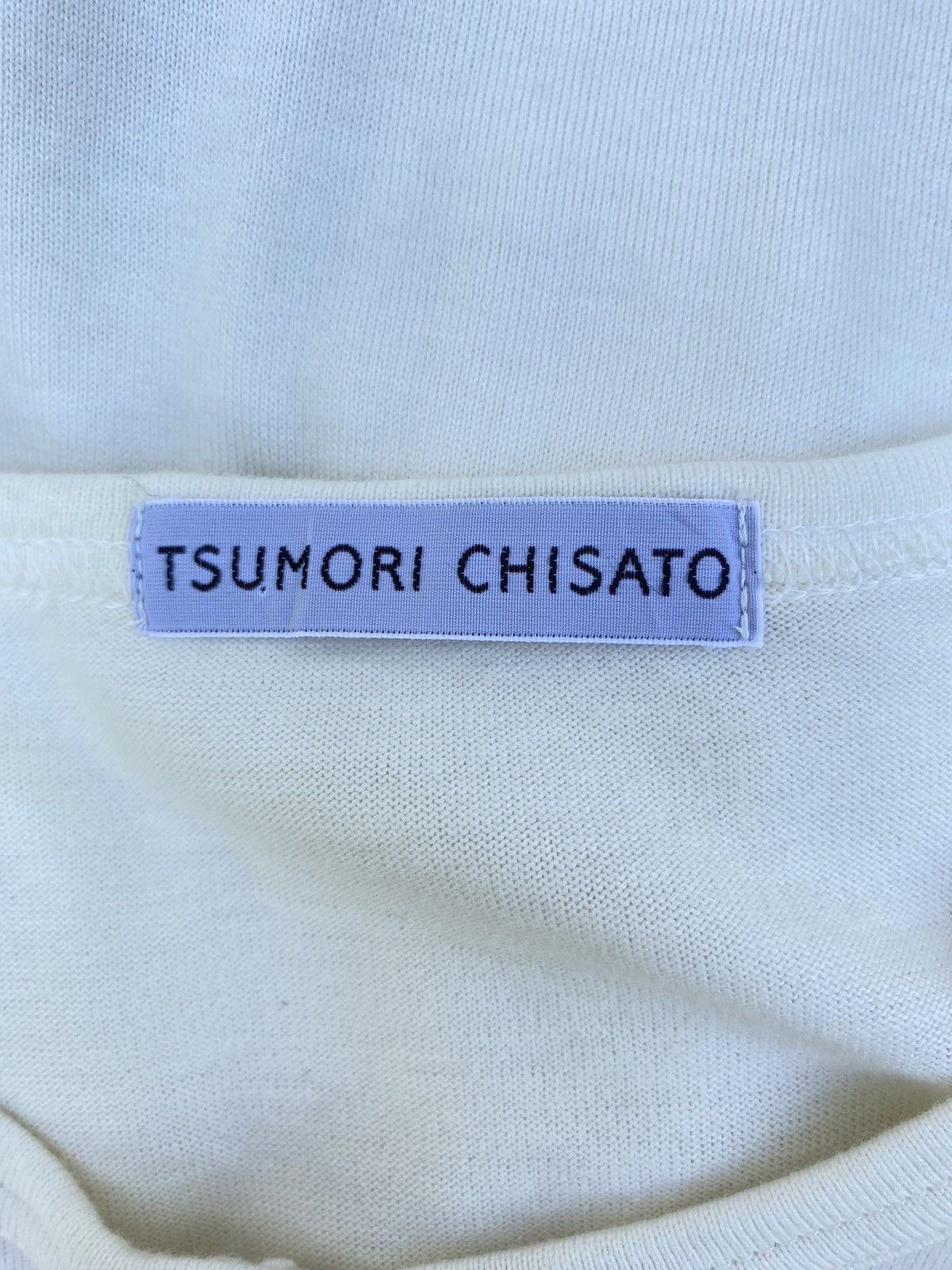 Tsumori Chisato TSUMORI CHISATO flower lace sleeve white blouse Size ONE SIZE - 11 Thumbnail