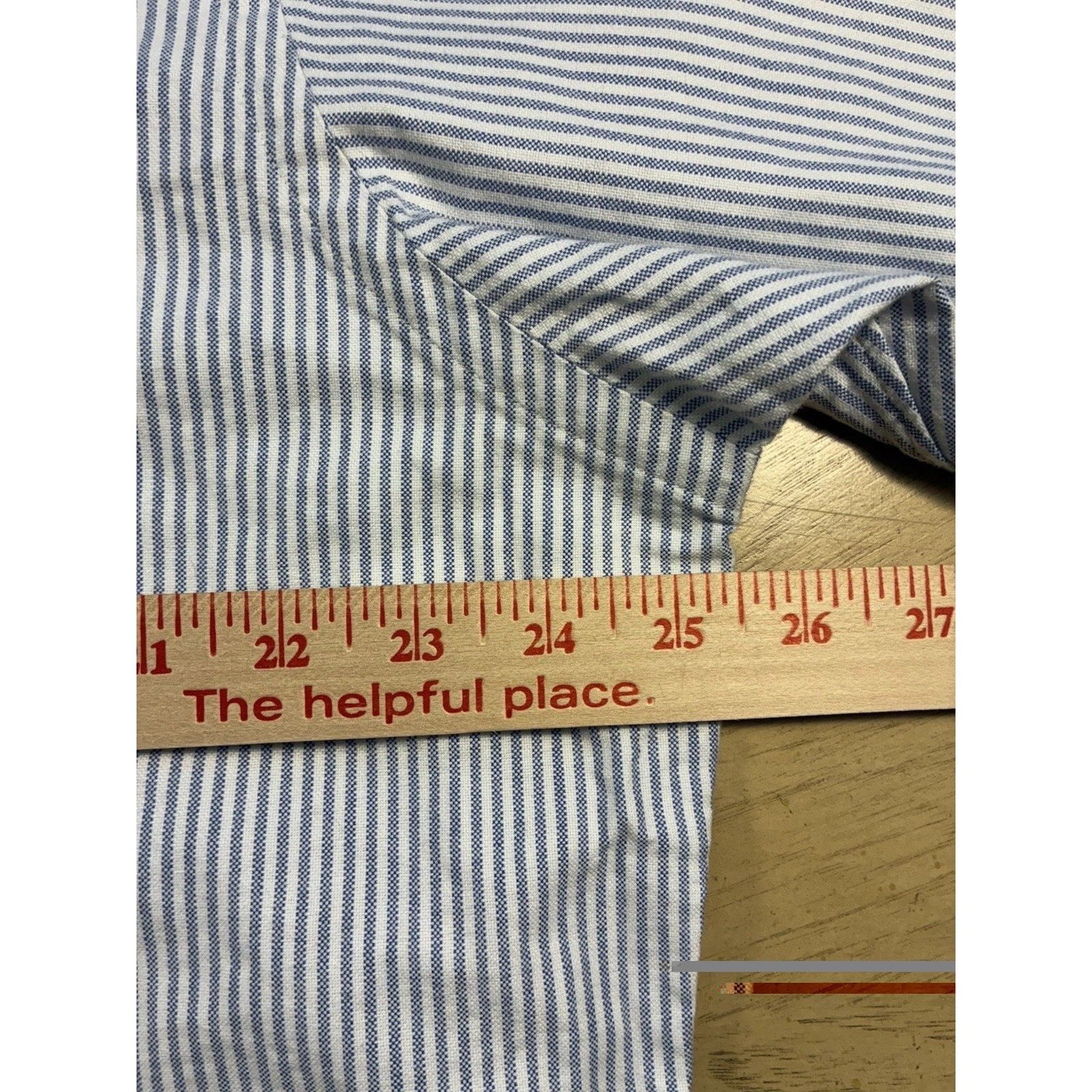 Polo Ralph Lauren VTG 90s Ralph Lauren Yarmouth Oxford Stripe Shirt Men 16.5 Size US L / EU 52-54 / 3 - 7 Thumbnail