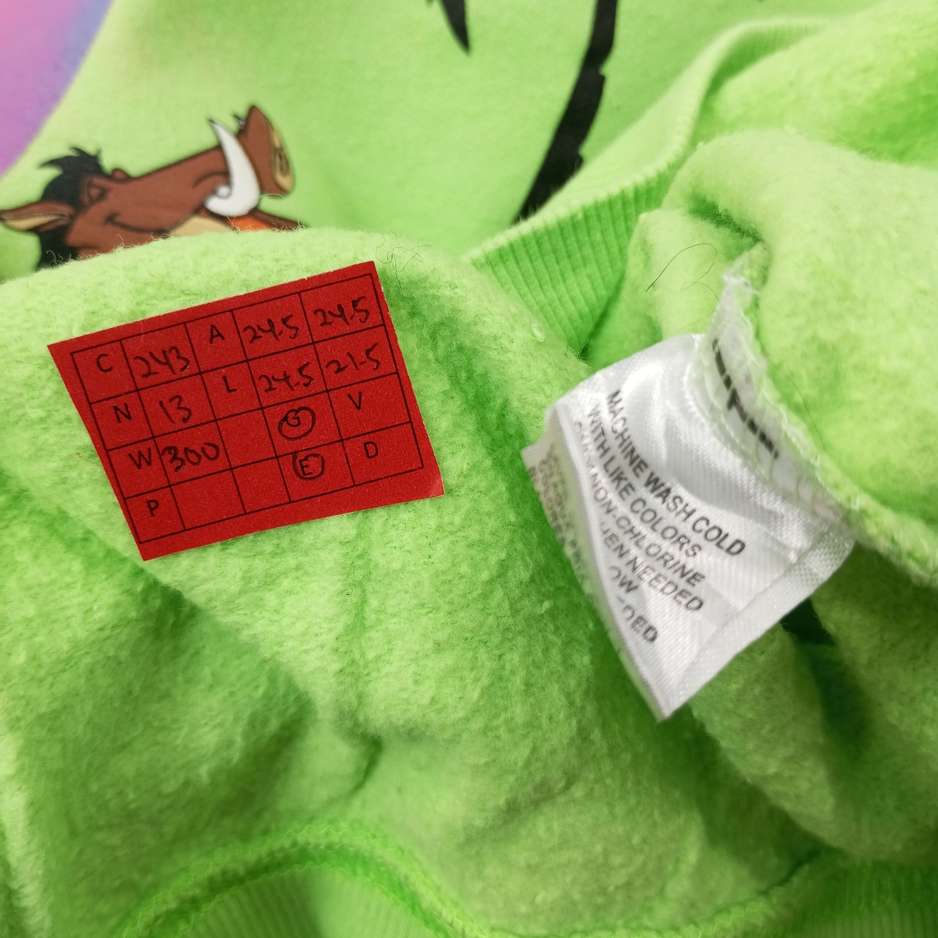 Disney Disney Hakuna Matata Movie Sweatshirt c243n13 Size US L / EU 52-54 / 3 - 9 Thumbnail
