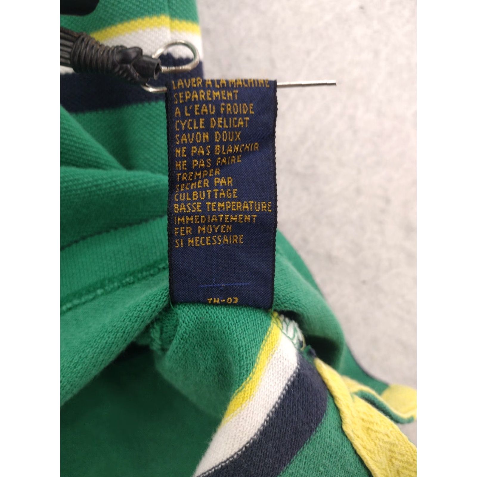 Tommy Hilfiger Tommy Hilfiger shirt Polo Mens Medium Masters Golf Striped Green 90s Tommy Jeans Size US M / EU 48-50 / 2 - 5 Thumbnail