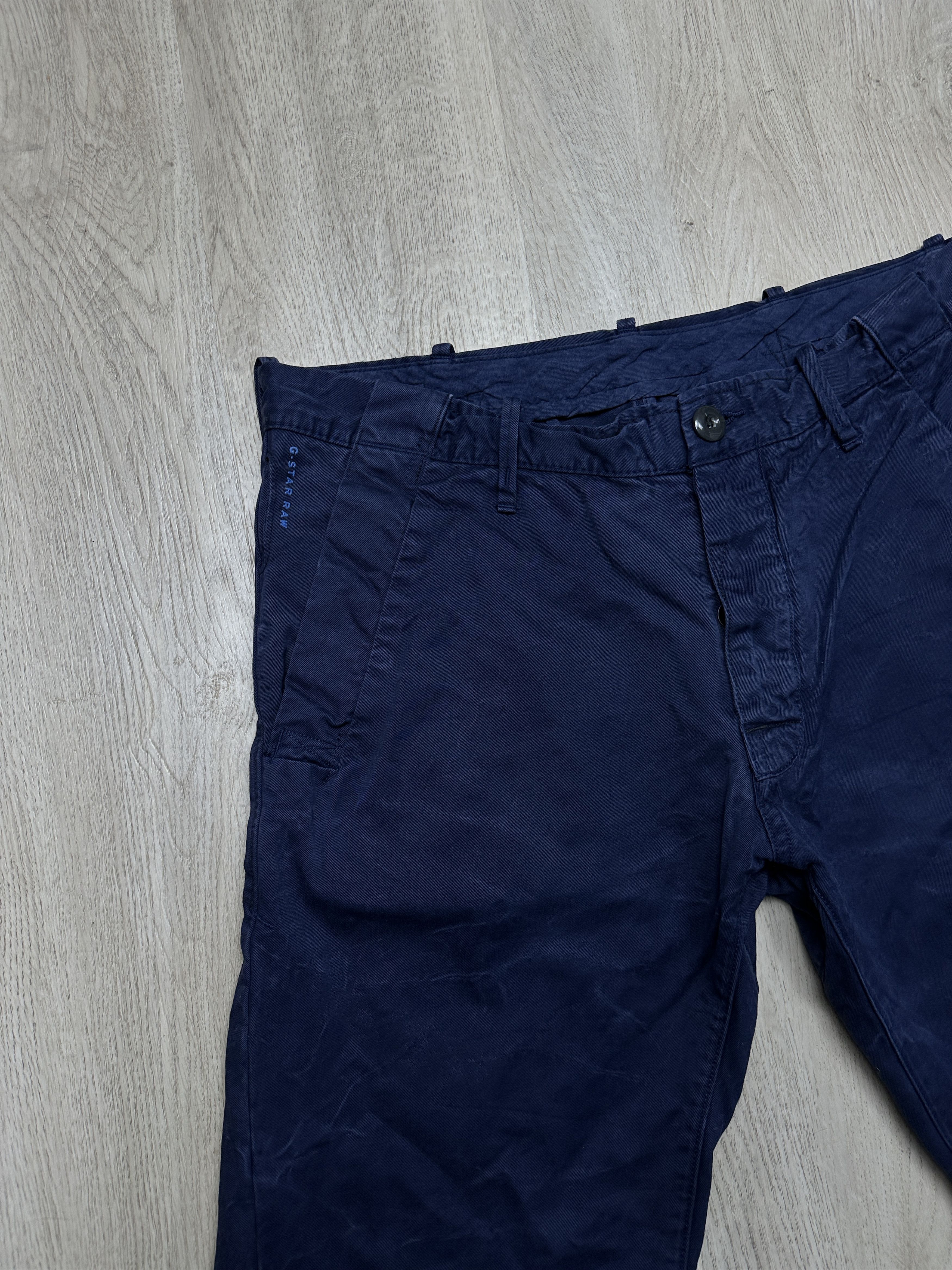 G-Star G Star Raw Mens Bronson Chino 3D Loose Chino Shorts Size US 33 - 2 Thumbnail