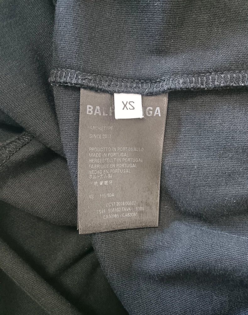 Balenciaga Balenciaga Black short sleeve T-shirt Size US XS / EU 42 / 0 - 4 Thumbnail