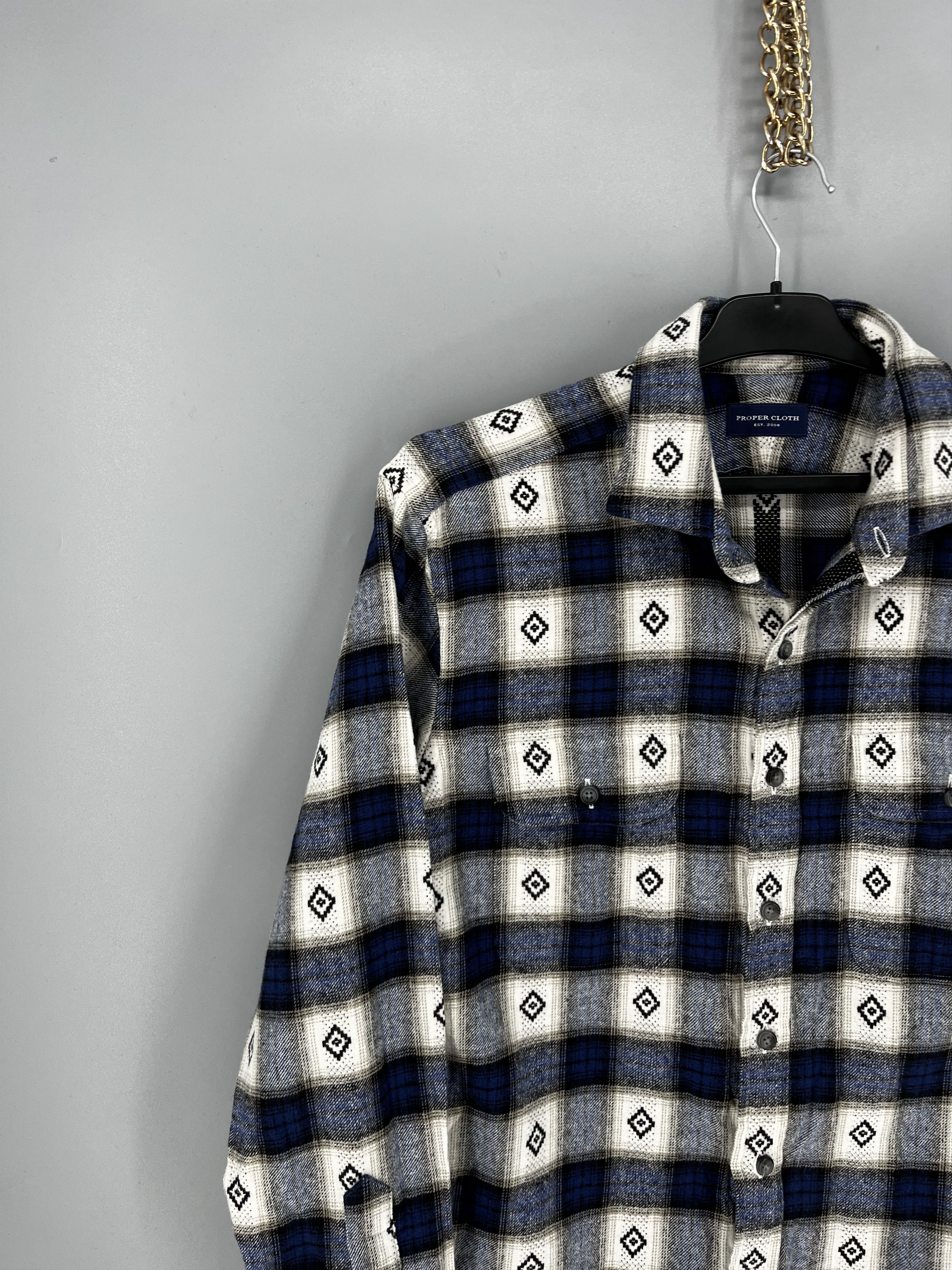 Proper Cloth Proper Cloth Long Sleeve Button Down Shirt - Large Size US L / EU 52-54 / 3 - 4 Thumbnail
