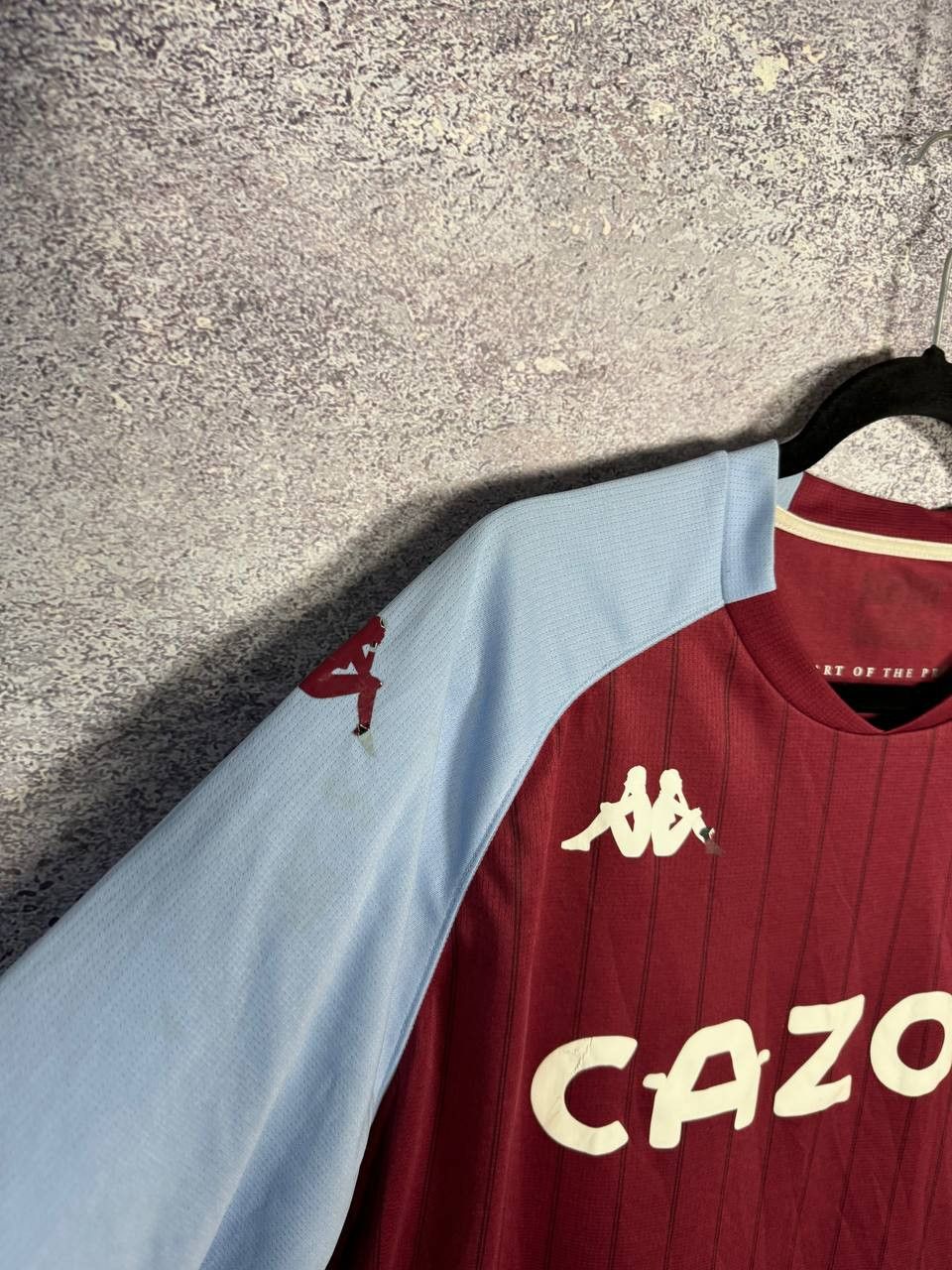 Vintage Vintage Aston Villa 2020/21 Kappa Soccer Jersey Size US XXL / EU 58 / 5 - 6 Thumbnail