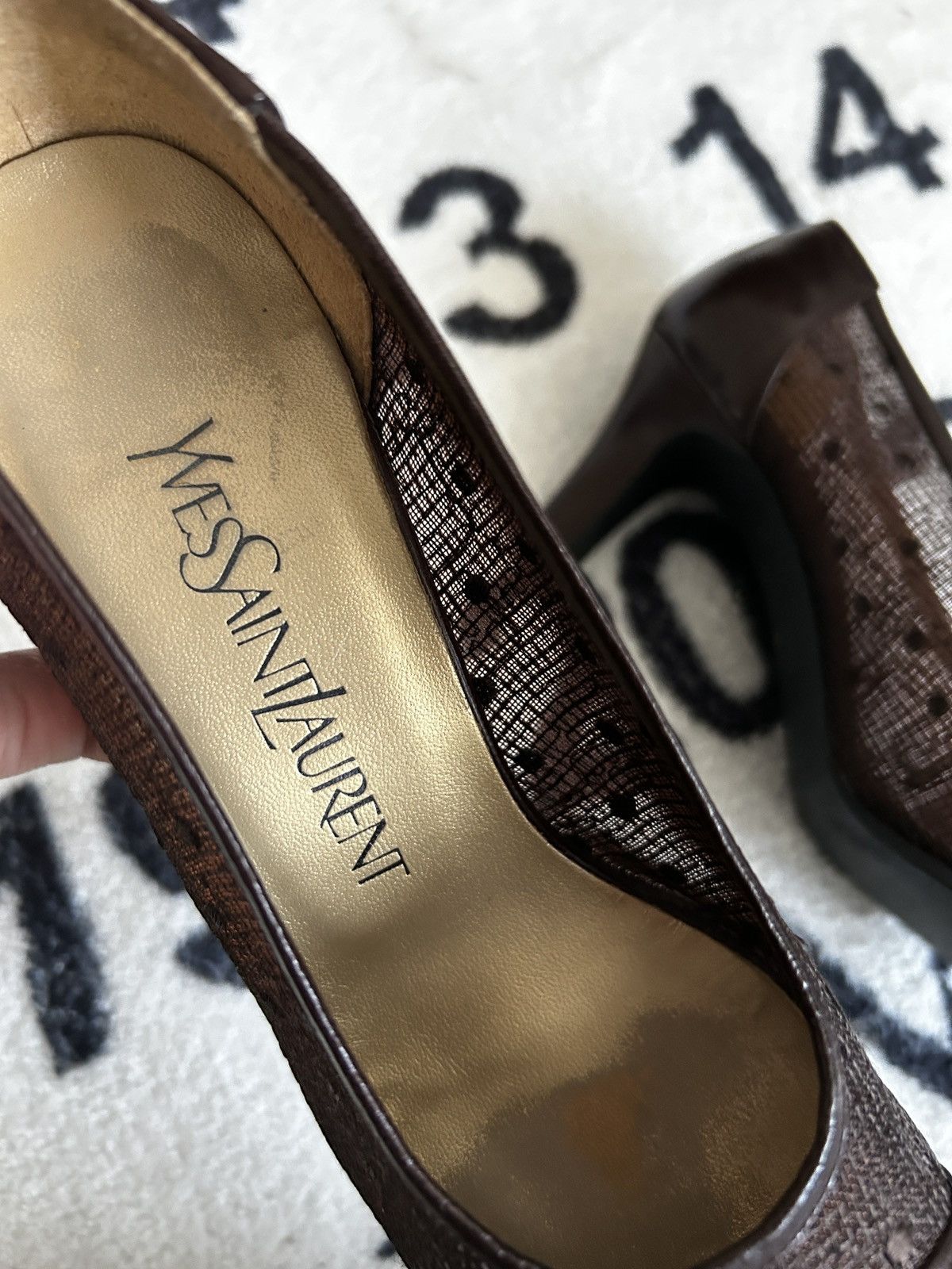 Yves Saint Laurent Ysl High Heels Size US 4.5 / IT 34.5 - 6 Thumbnail