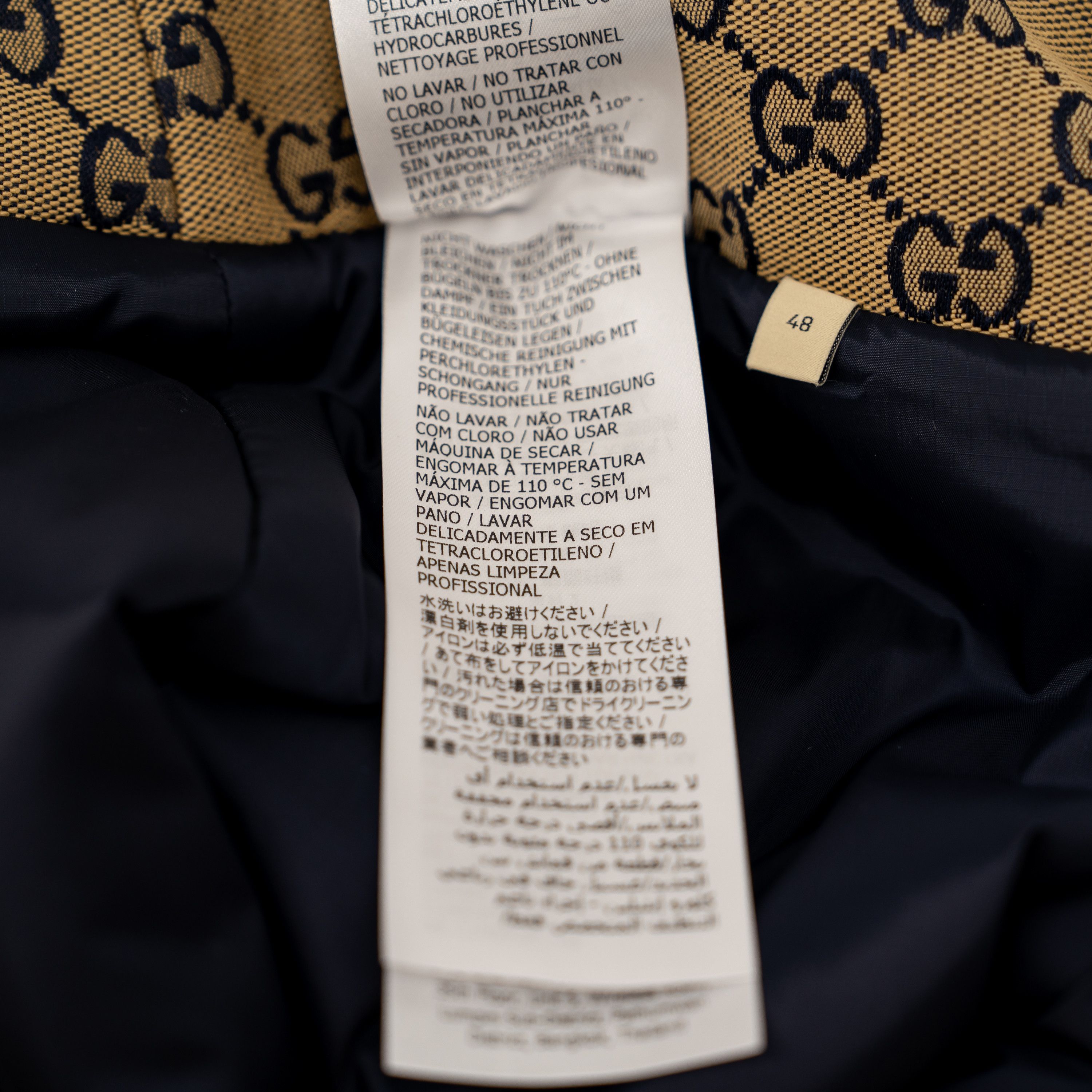 Gucci 48 M Gucci Ski Pants GG logo Beige Navy Blue Winter Size US 32 / EU 48 - 11 Thumbnail