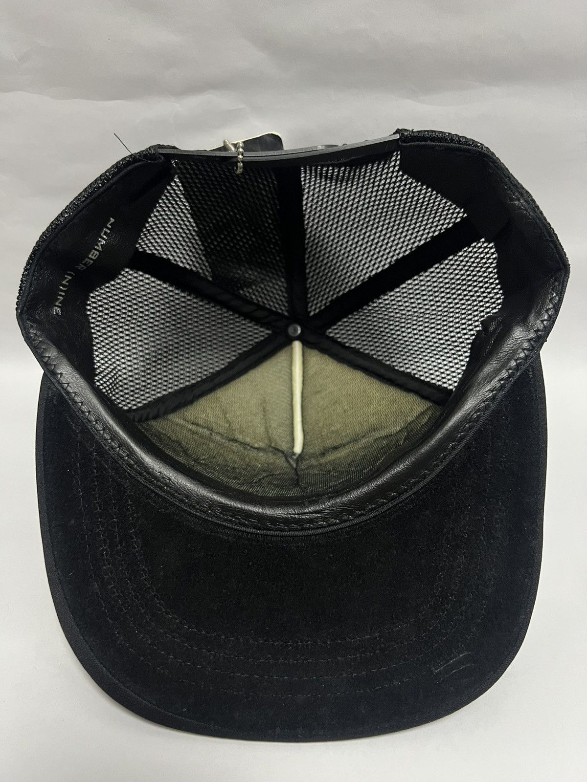Number (N)ine Number (N)ine - Gotham City Trucker Hat Black/White Size ONE SIZE - 7 Thumbnail