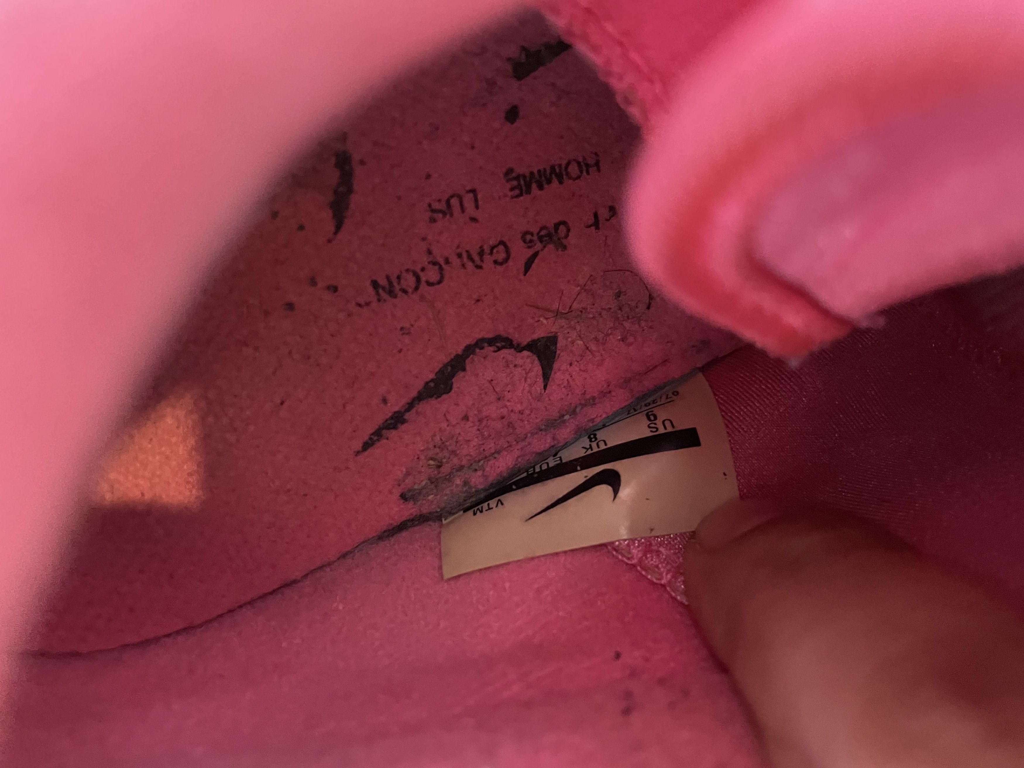 Comme des Garcons × Nike CDG x Nike 180 Pink Sneakers Size US 9 / EU 42 - 4 Thumbnail