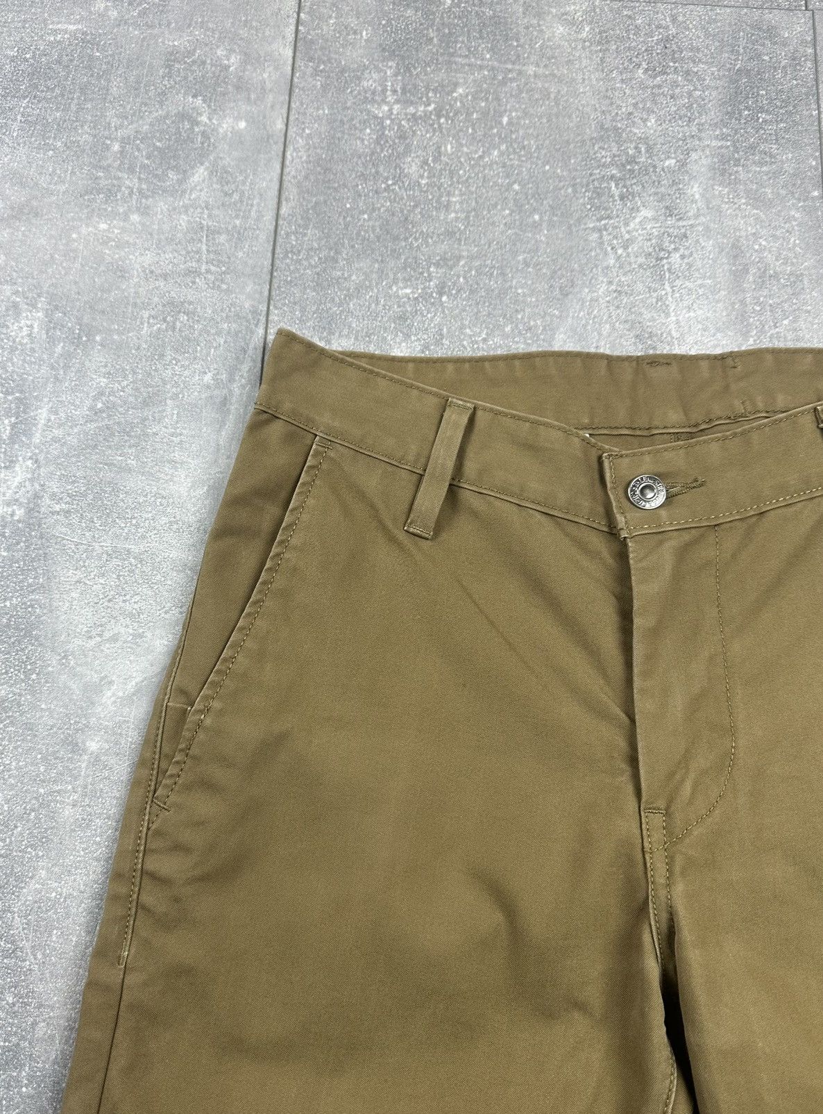Levi's Levis 511 Slim Fit Commuter Beige Chino Pants Small Tab logo Size US 30 / EU 46 - 6 Thumbnail