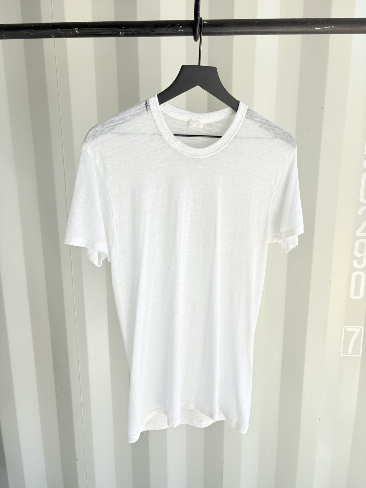 Vintage PAPER THIN Thrashed Sun Faded Tee Shirt Distressed ERD Size US XL / EU 56 / 4 - 1 Thumbnail