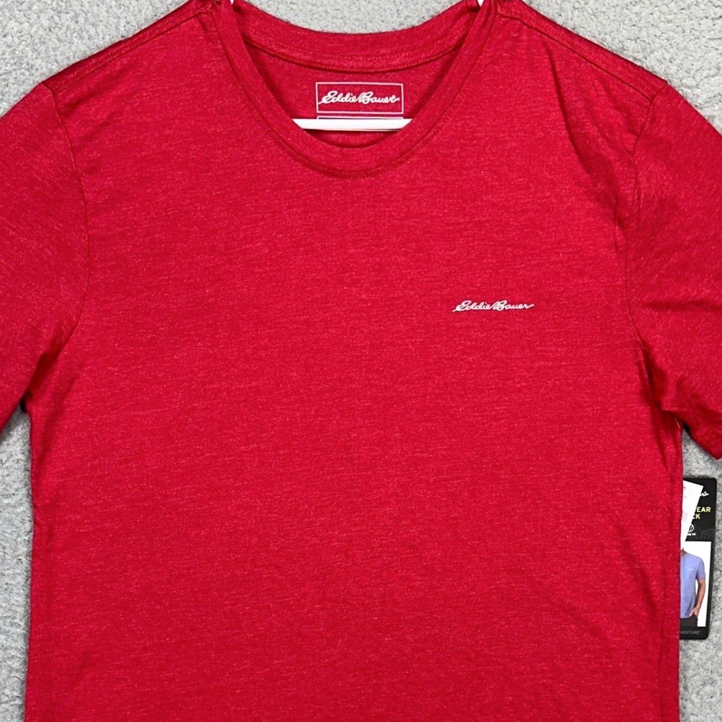 Eddie Bauer Eddie Bauer Mens T-Shirt Small Red Crewneck Tee Super Soft Classic Fit Logo NEW Size US S / EU 44-46 / 1 - 2 Thumbnail