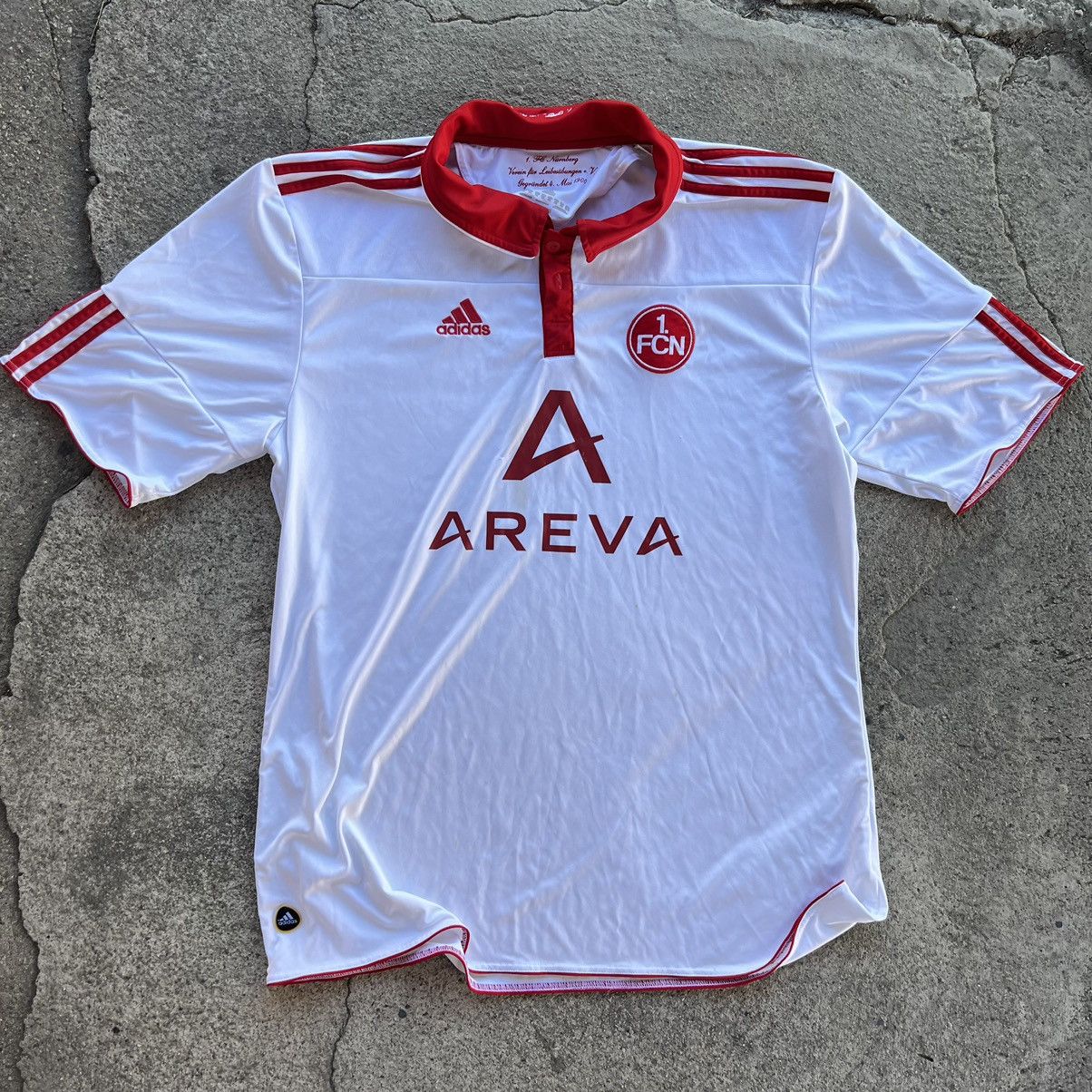 Adidas × Vintage Adidas Fc Nürnberg 2008 Home Jersey T-Shirt Vintage Size US L / EU 52-54 / 3 - 1 Thumbnail